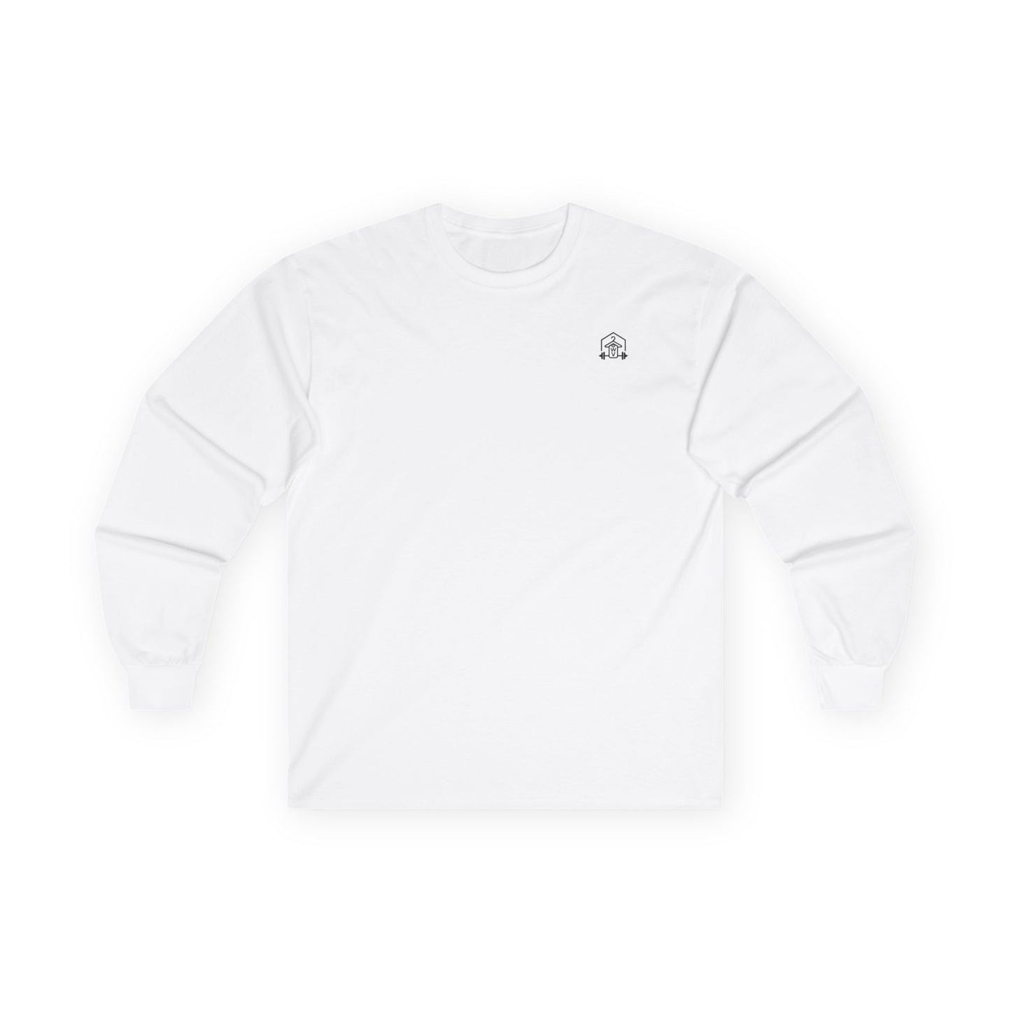 Dominate Long Sleeve (front logo + back design) – Gym Apparel