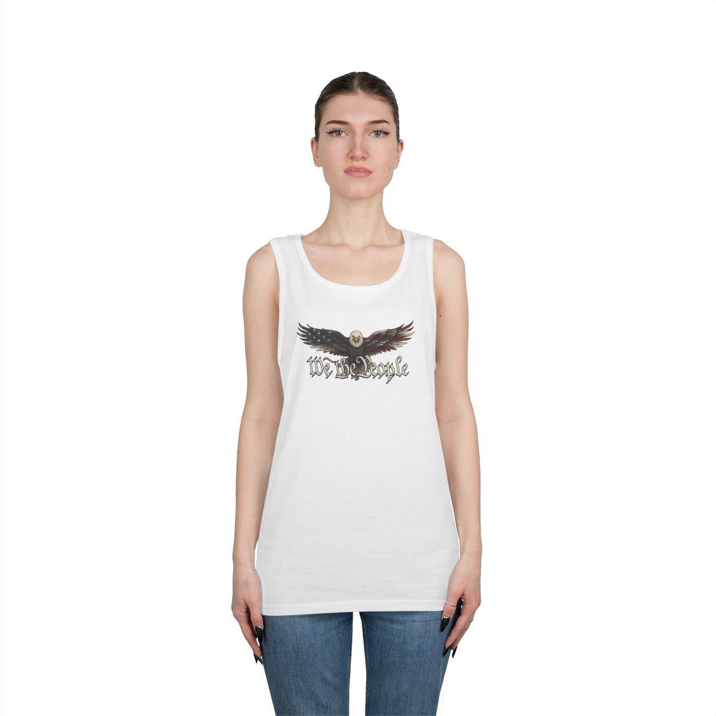 We the People Tank Top (front design) – American Pride Shirt