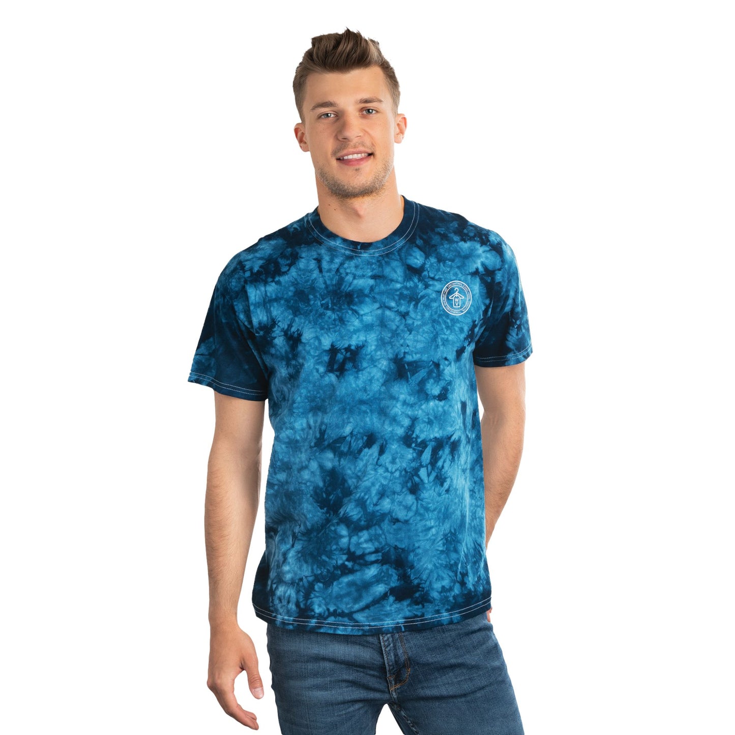 XRP Army Tie-Dye Tee (front logo + back design) – Crypto Vault Shirt
