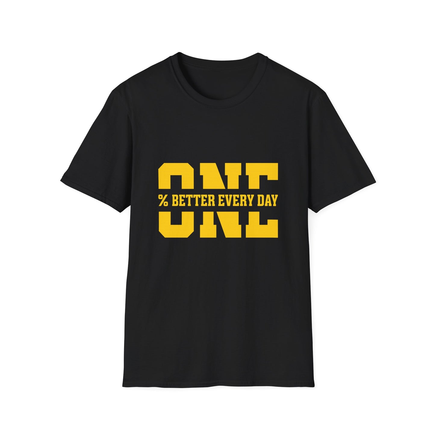 1% Better Every Day Tee (front design) – Discipline Club Shirt