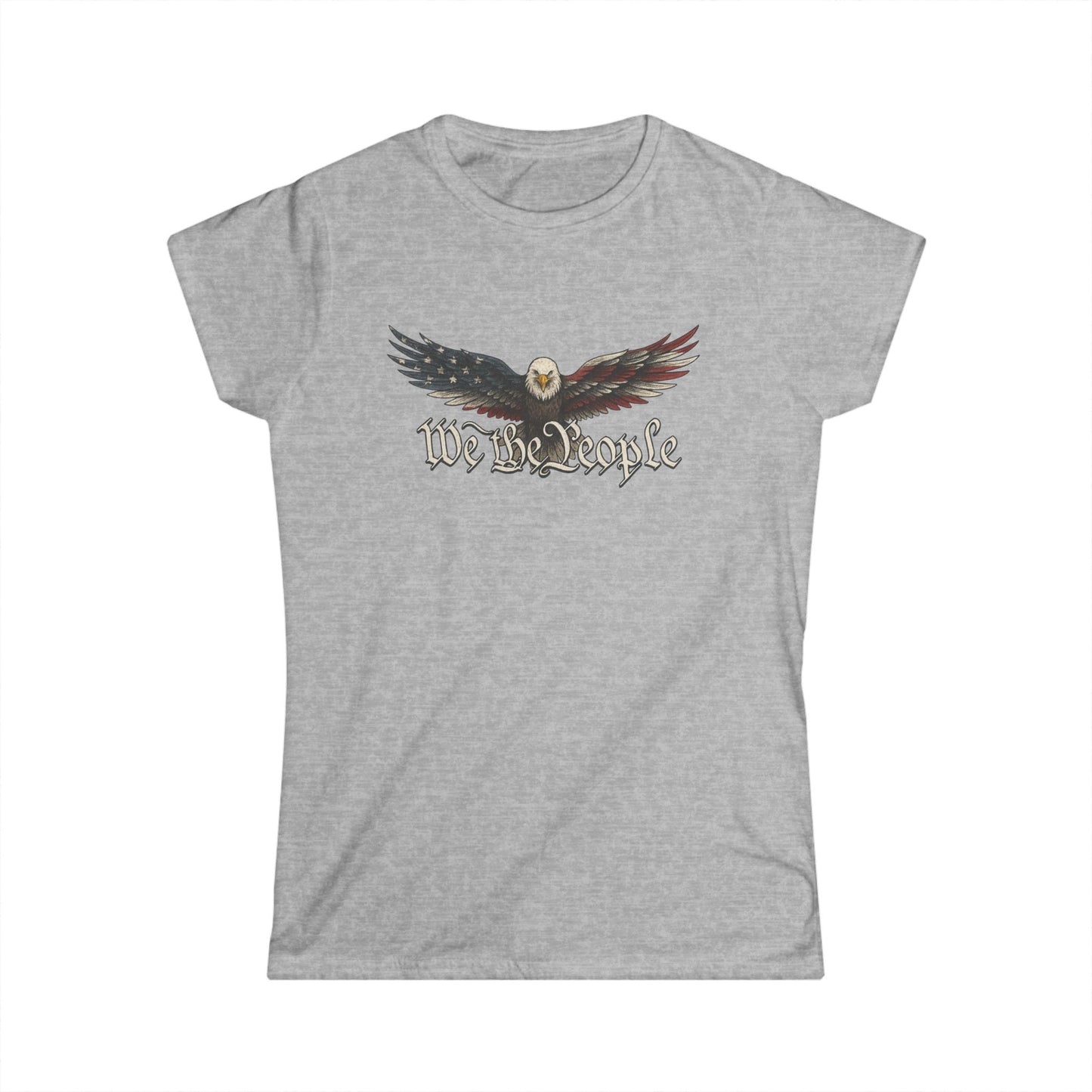 We the People Tee (front design) – American Pride Women’s T-Shirt