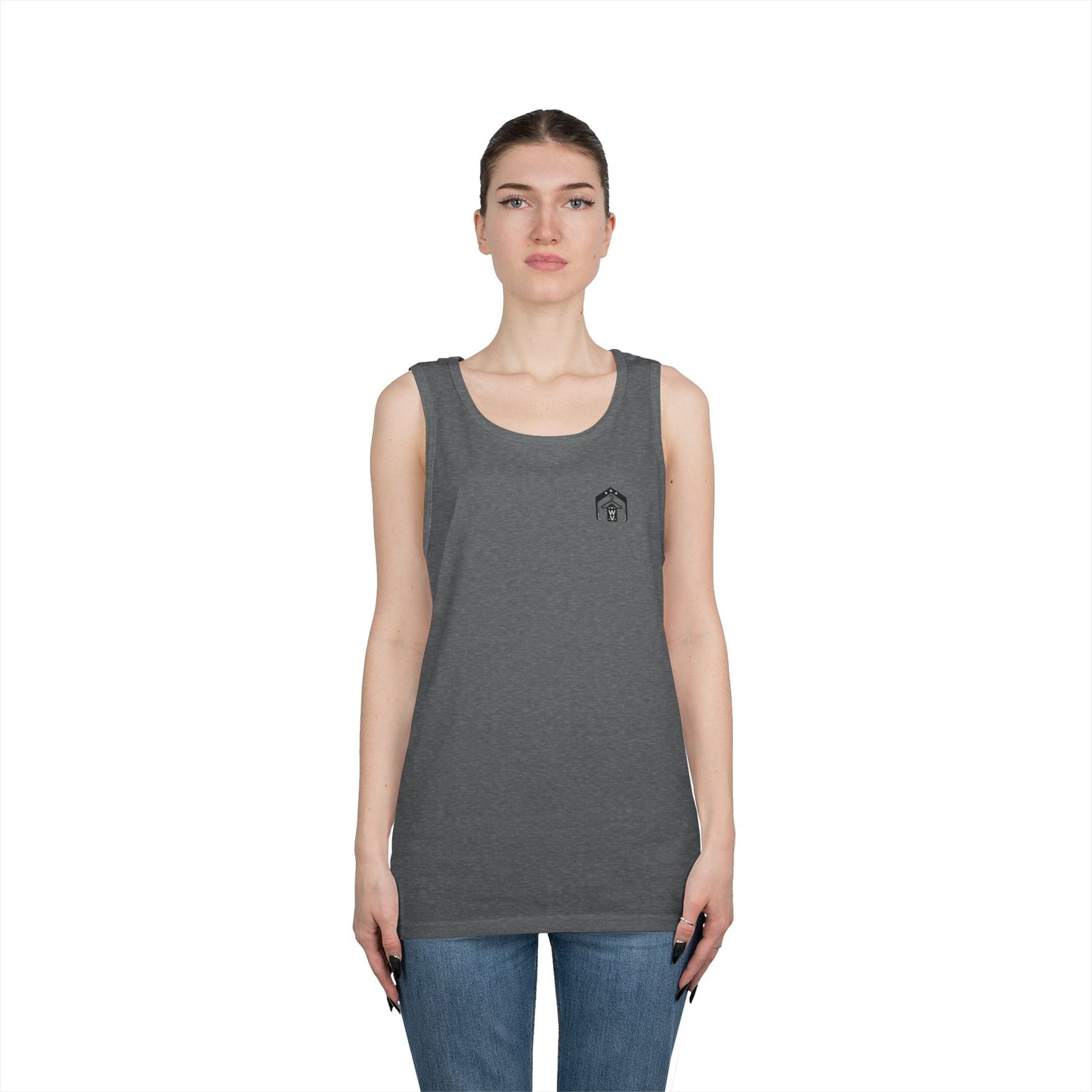 Wearhouse Vibes American Pride Logo Tank Top (front logo) – Classic Shirt