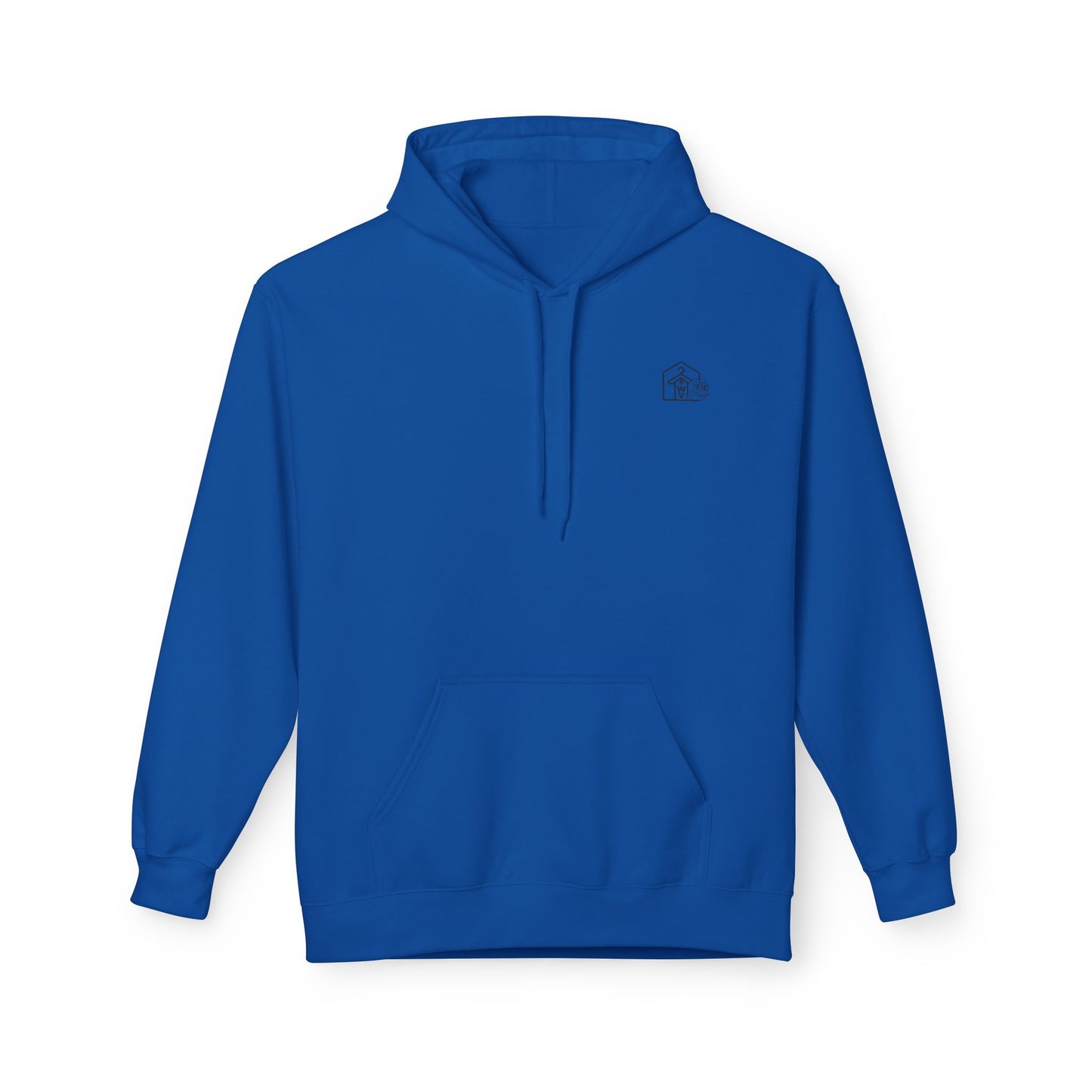 Tism Strikes Again Midweight Softstyle Fleece Hoodie (front logo + back design) - Meme Apparel