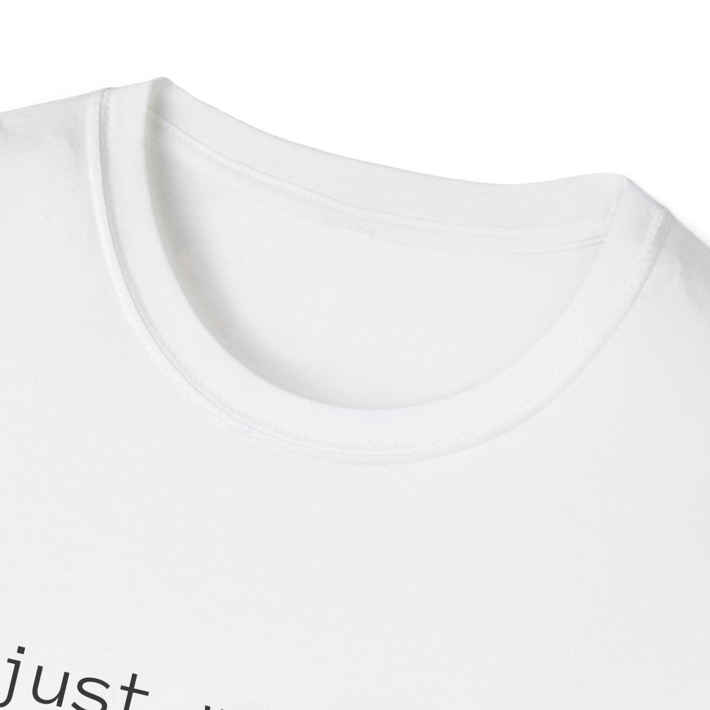 i just work here T-Shirt (front design) - Meme Apparel