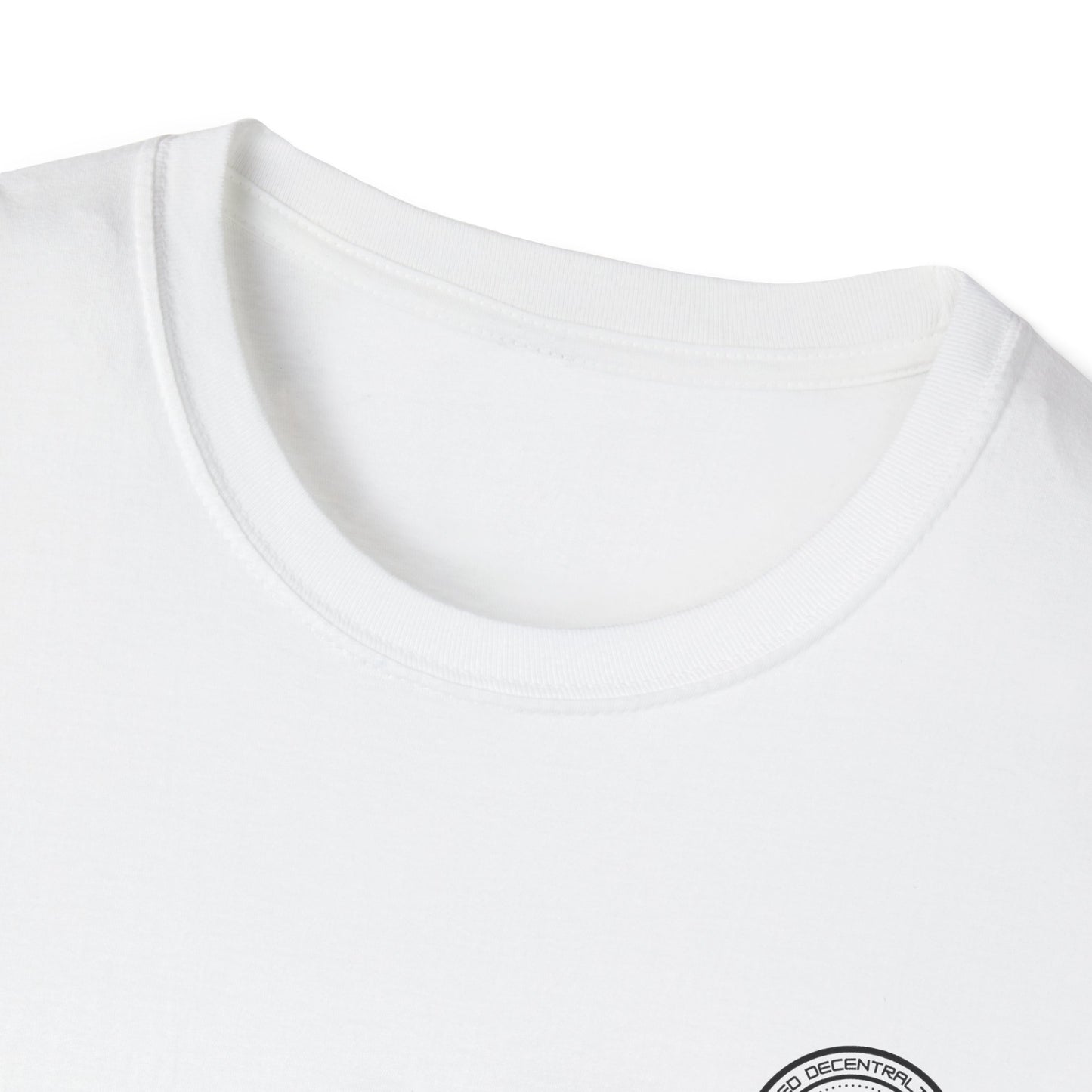 Decentralized Finance Tee (front logo + back design) – Crypto Vault Shirt