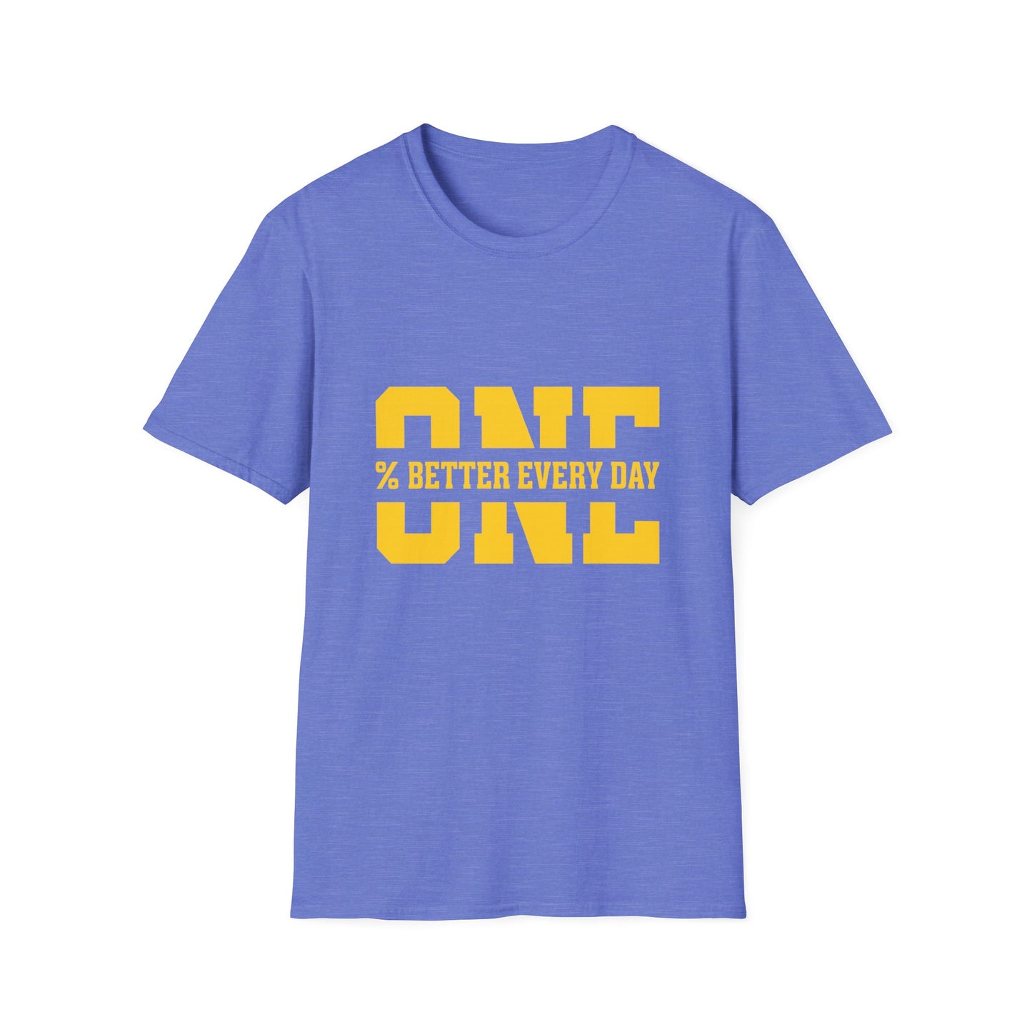 1% Better Every Day Tee (front design) – Discipline Club Shirt