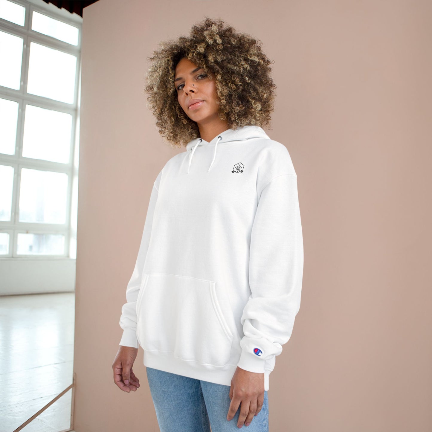 Discipline Club Signature Hoodie (front logo) – Premium Champion Fleece
