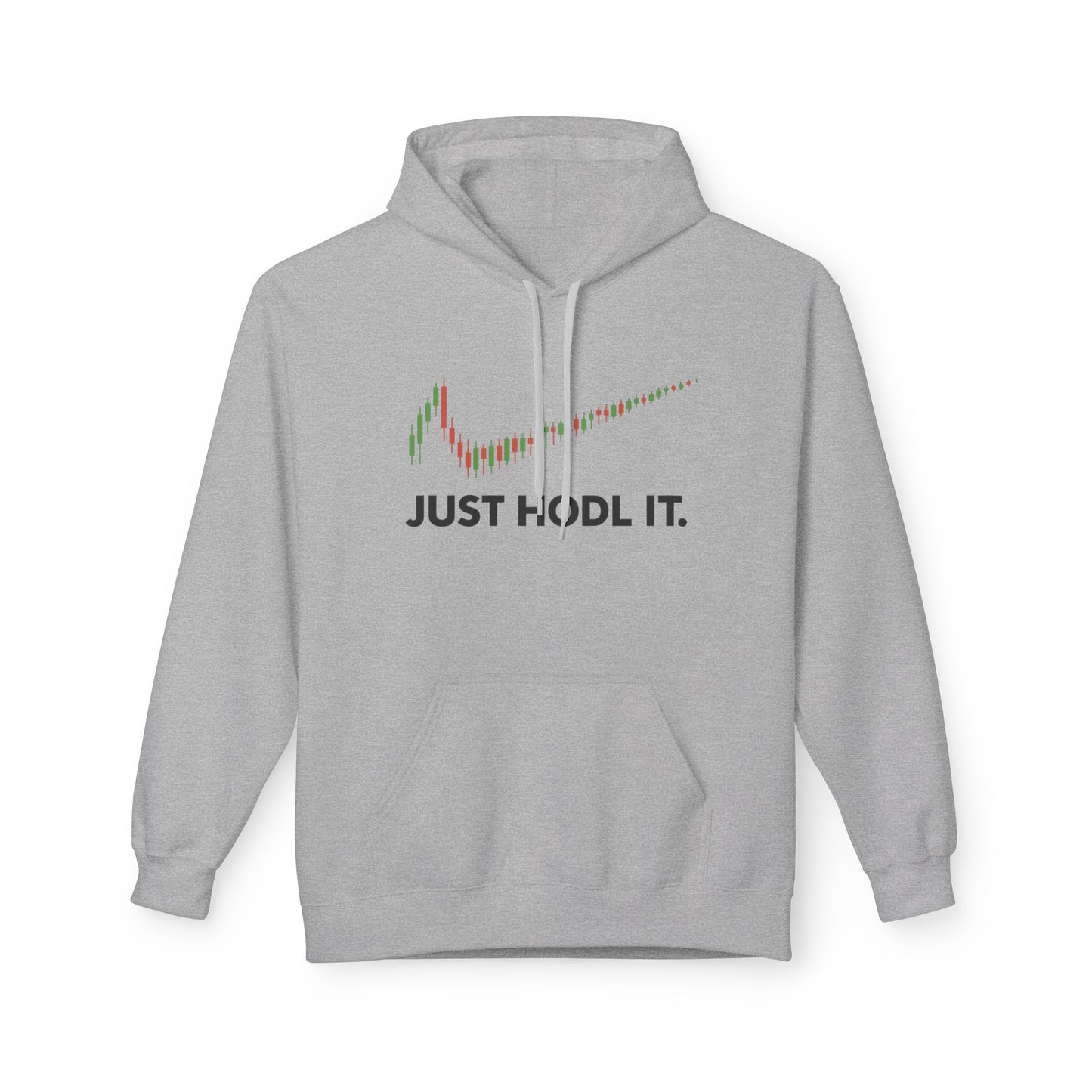 Just HODL It Hoodie (front design) – Crypto Vault Pullover