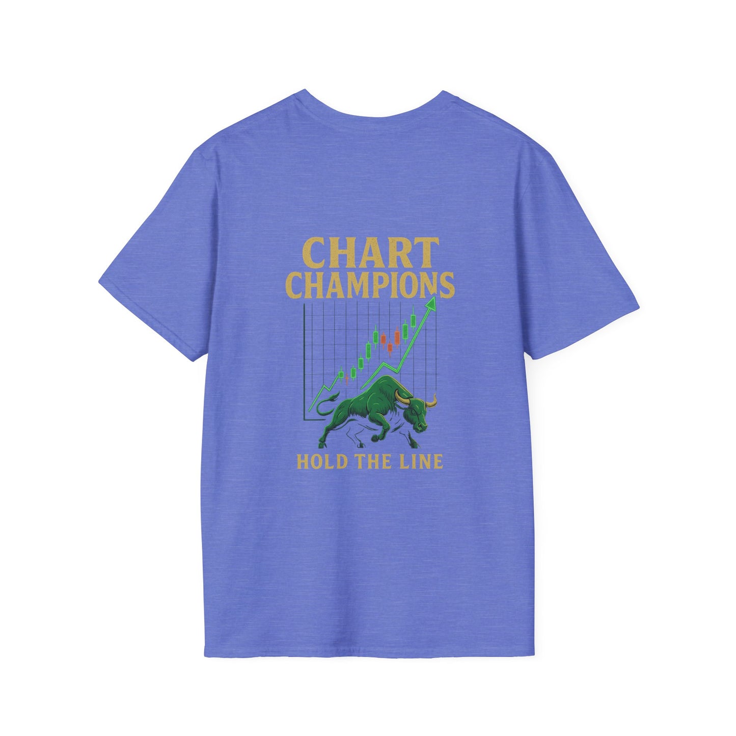 Chart Champions T-Shirt (front logo + back design) – Investor Apparel
