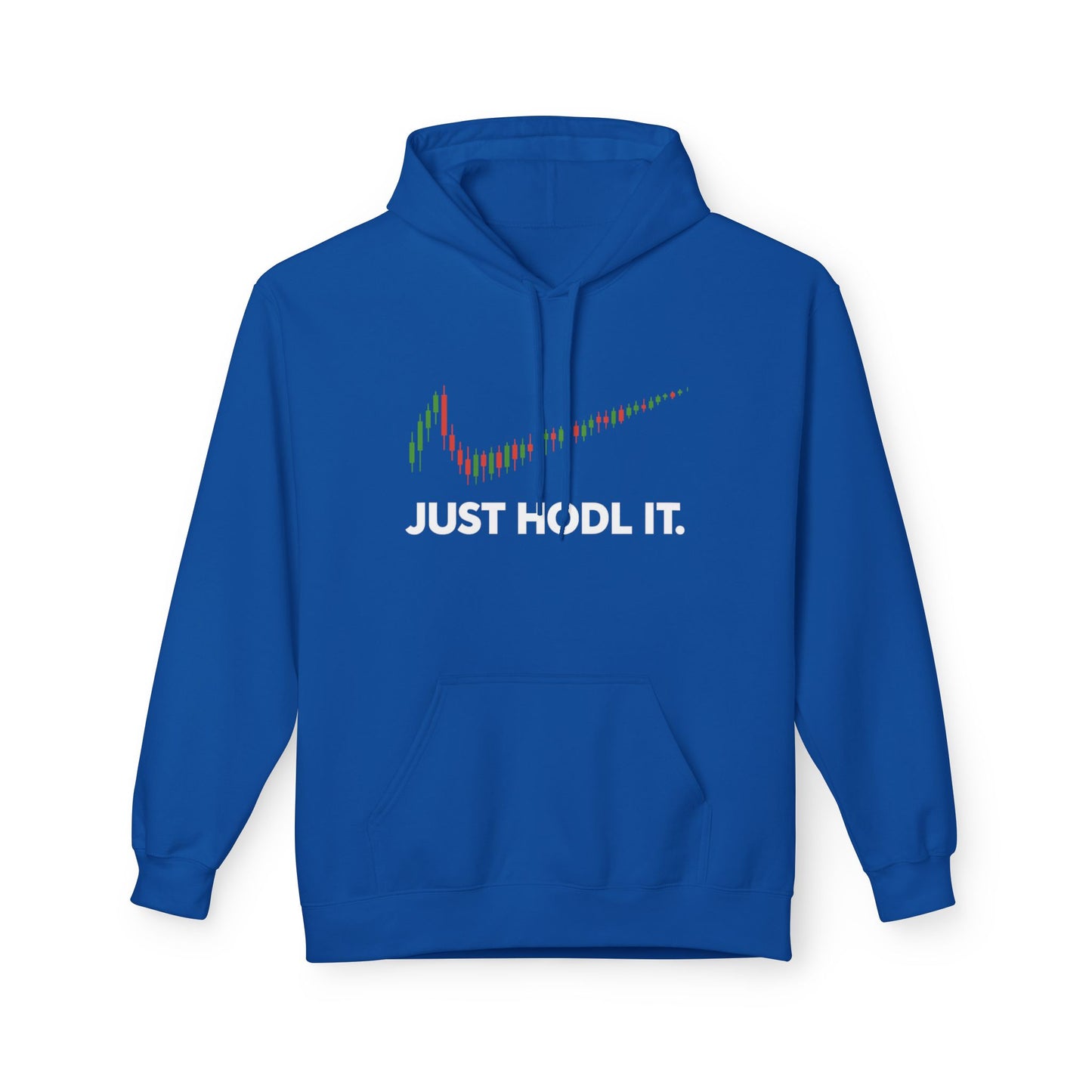 Just HODL It Hoodie (front design) – Crypto Vault Pullover