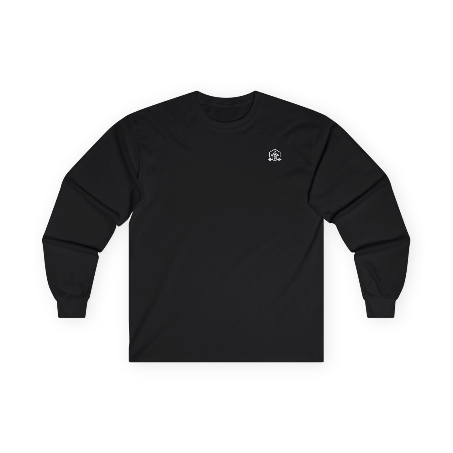 Barbell Baptism Long Sleeve (front logo + back design) – Gym Apparel
