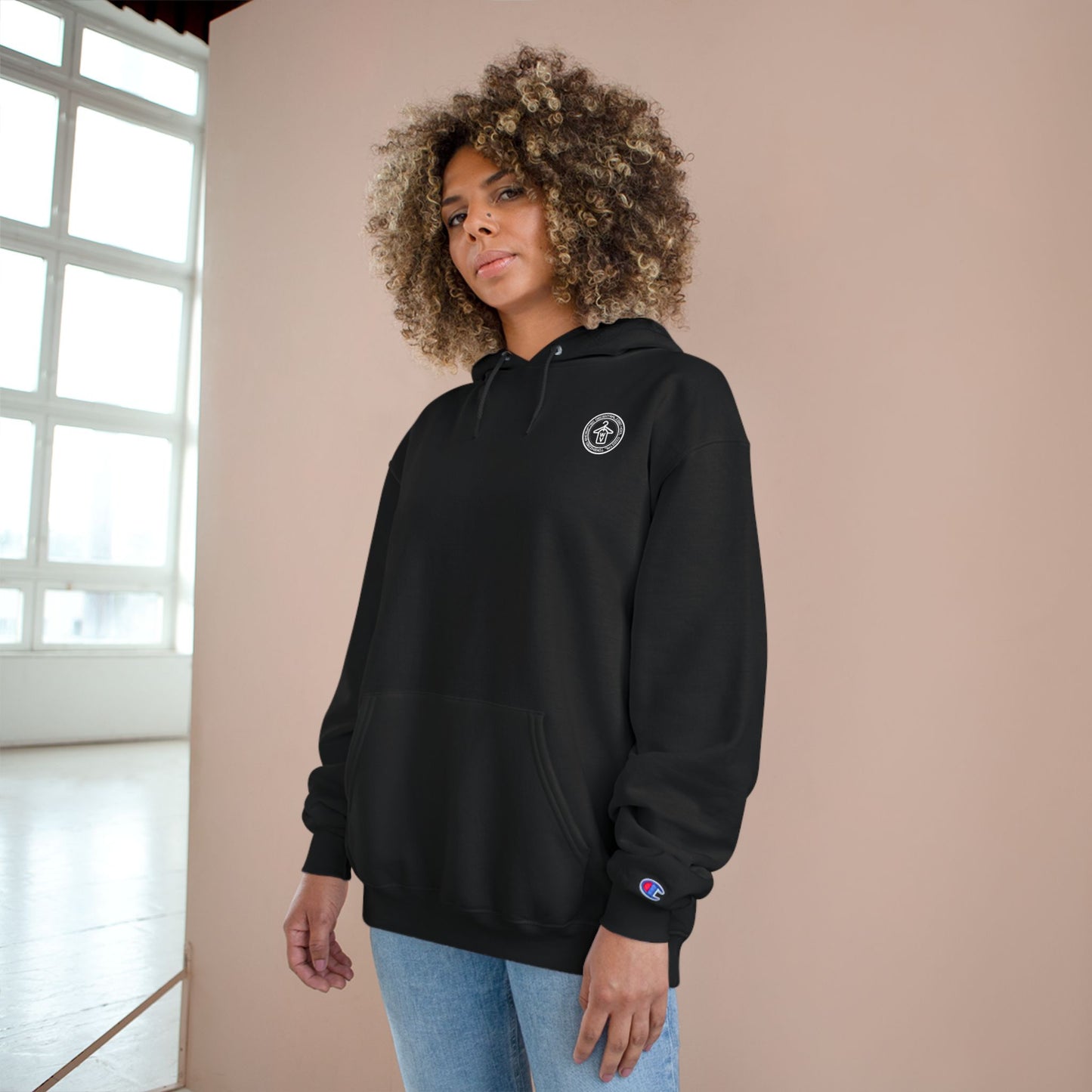 Crypto Vault Signature Hoodie (front logo) – Premium Champion Fleece