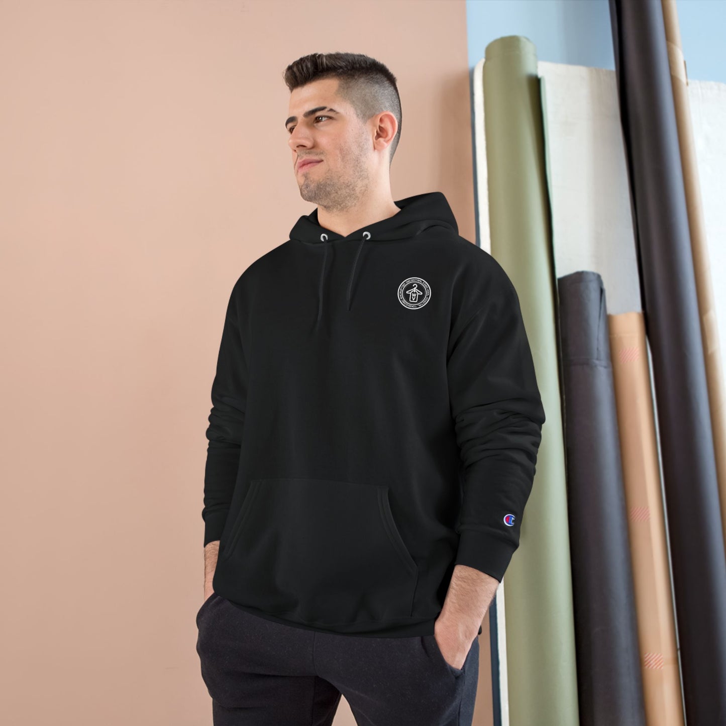 Crypto Vault Signature Hoodie (front logo) – Premium Champion Fleece
