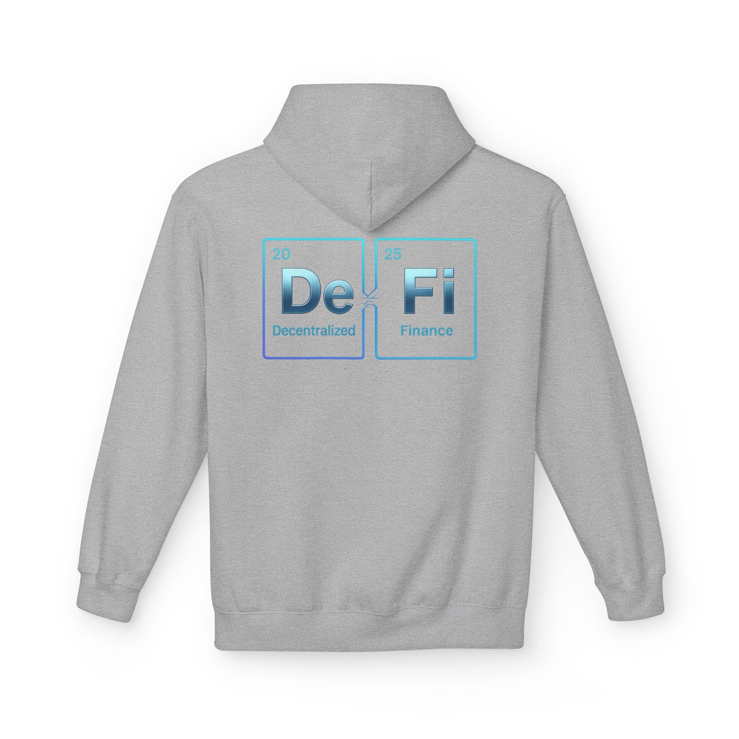 Decentralized Finance Hoodie (front logo + back design) – Crypto Vault Pullover