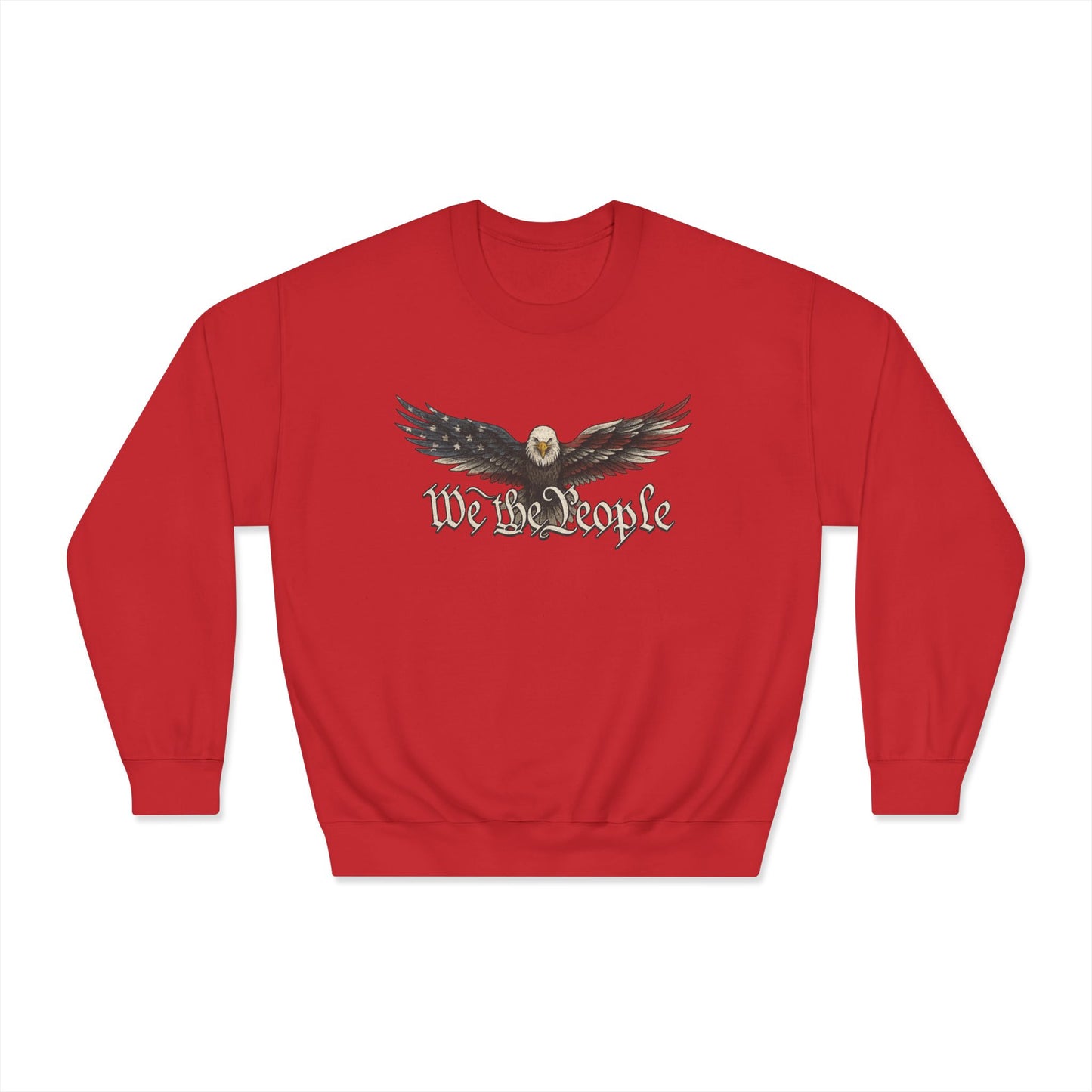 We the People Crewneck Sweatshirt (front design) – American Pride Pullover