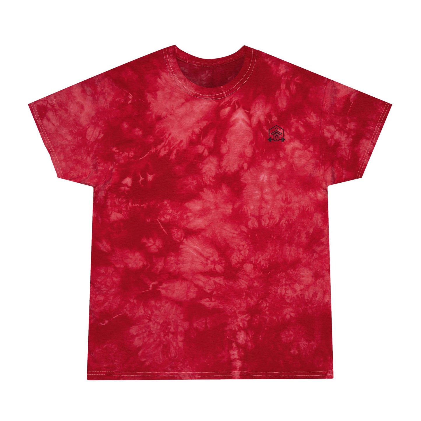 Bigfoot Gains Tie-Dye Tee (front logo + back design) – Discipline Club Shirt