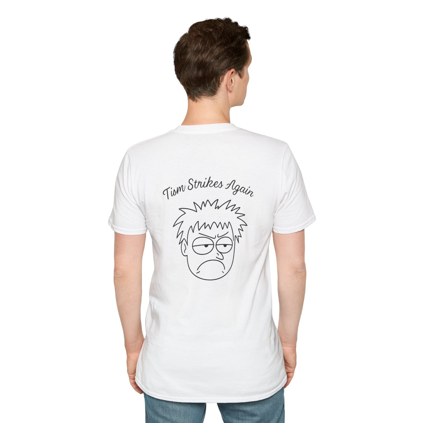 Tism Strikes Again T-Shirt (front logo + back design) - Meme Apparel