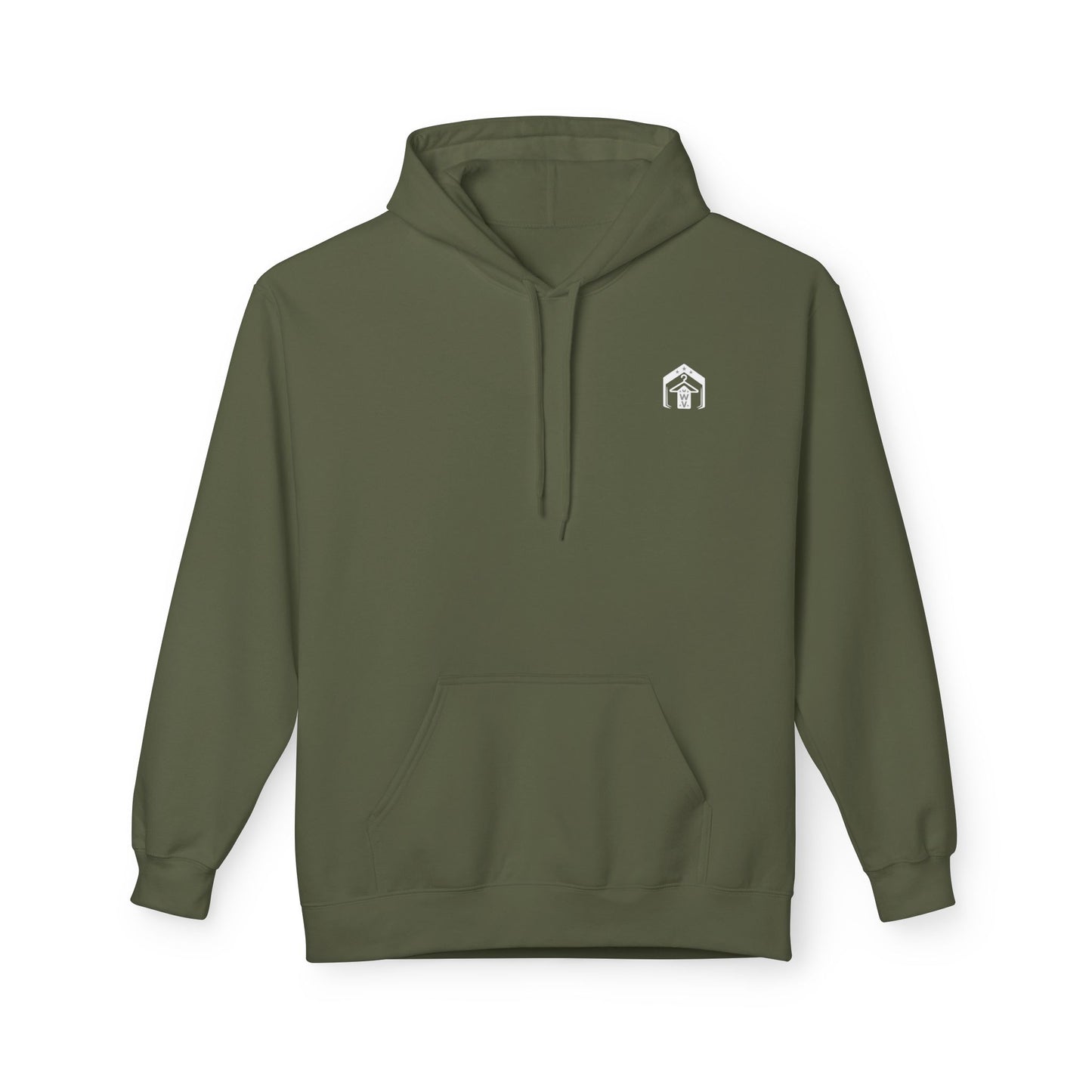 Made in America Hoodie (front logo + back design) – American Pride Pullover