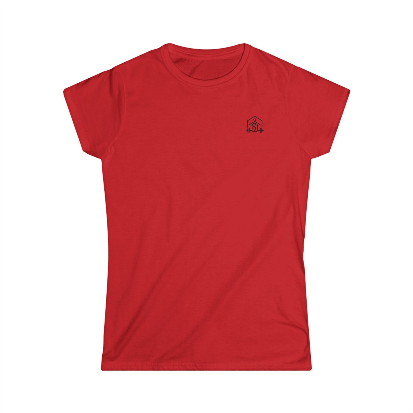Barbell Baptism Women's Tee (front logo + back design) – Gym Apparel
