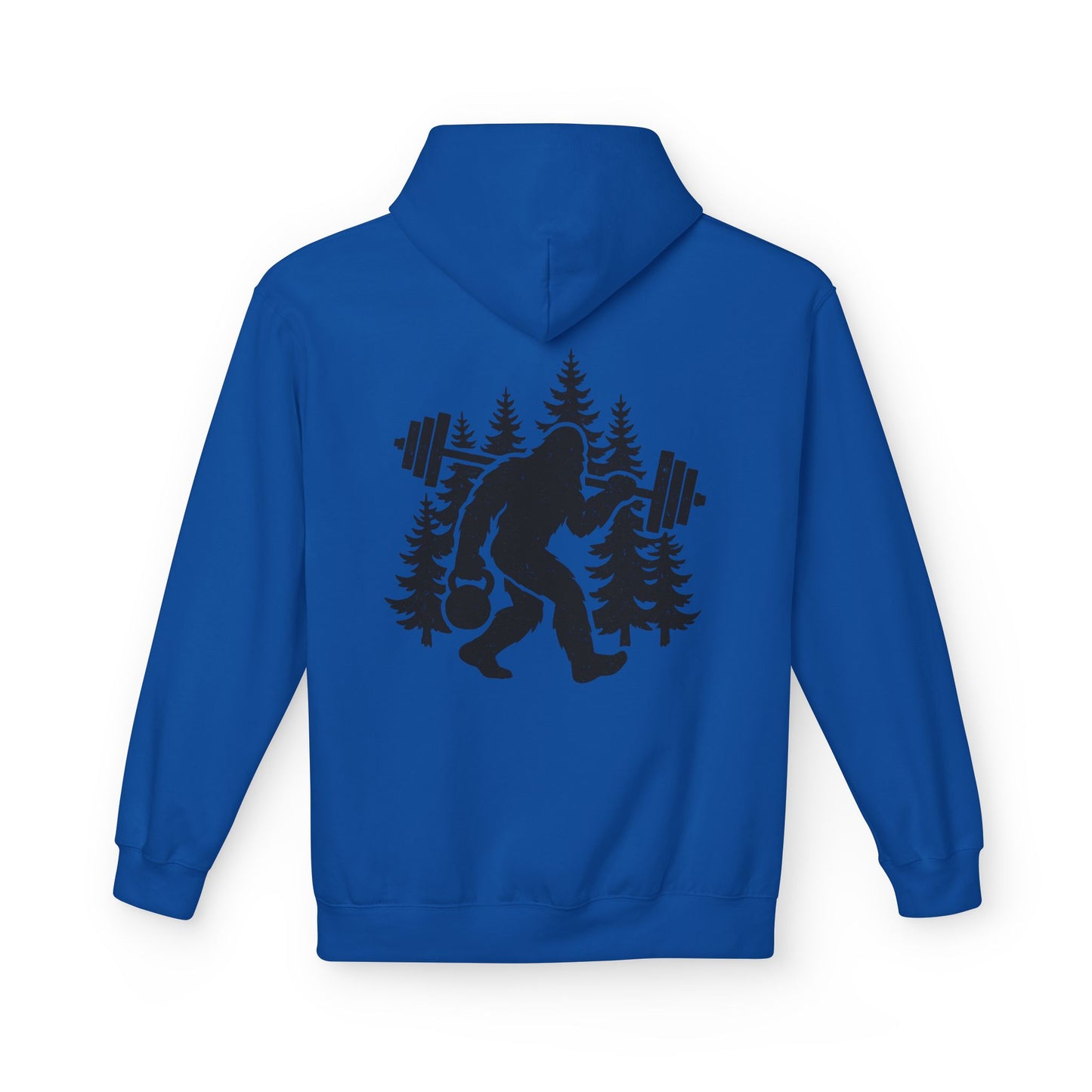 Bigfoot Gains Hoodie (front logo + back design) – Discipline Club Pullover
