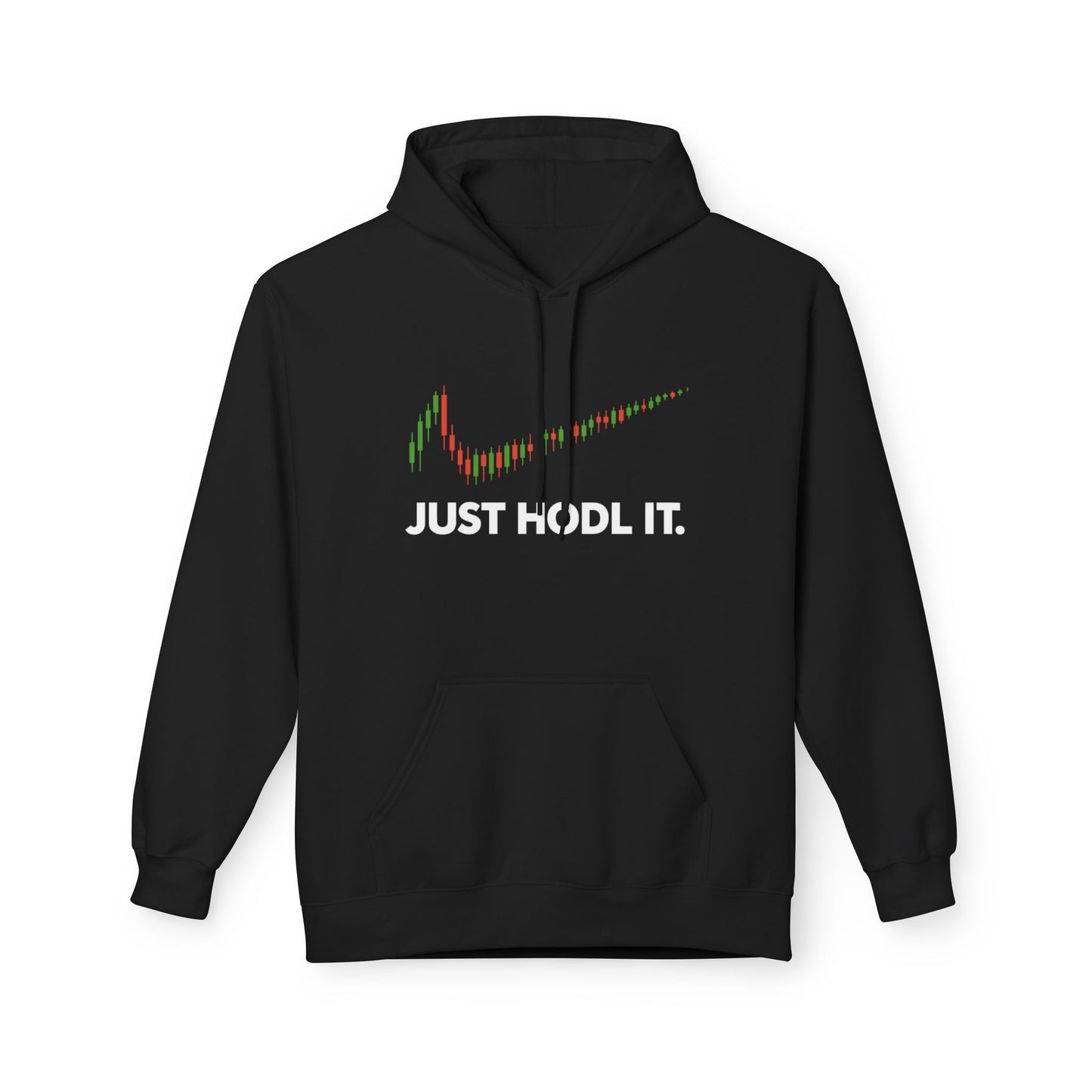 Just HODL It Hoodie (front design) – Crypto Vault Pullover