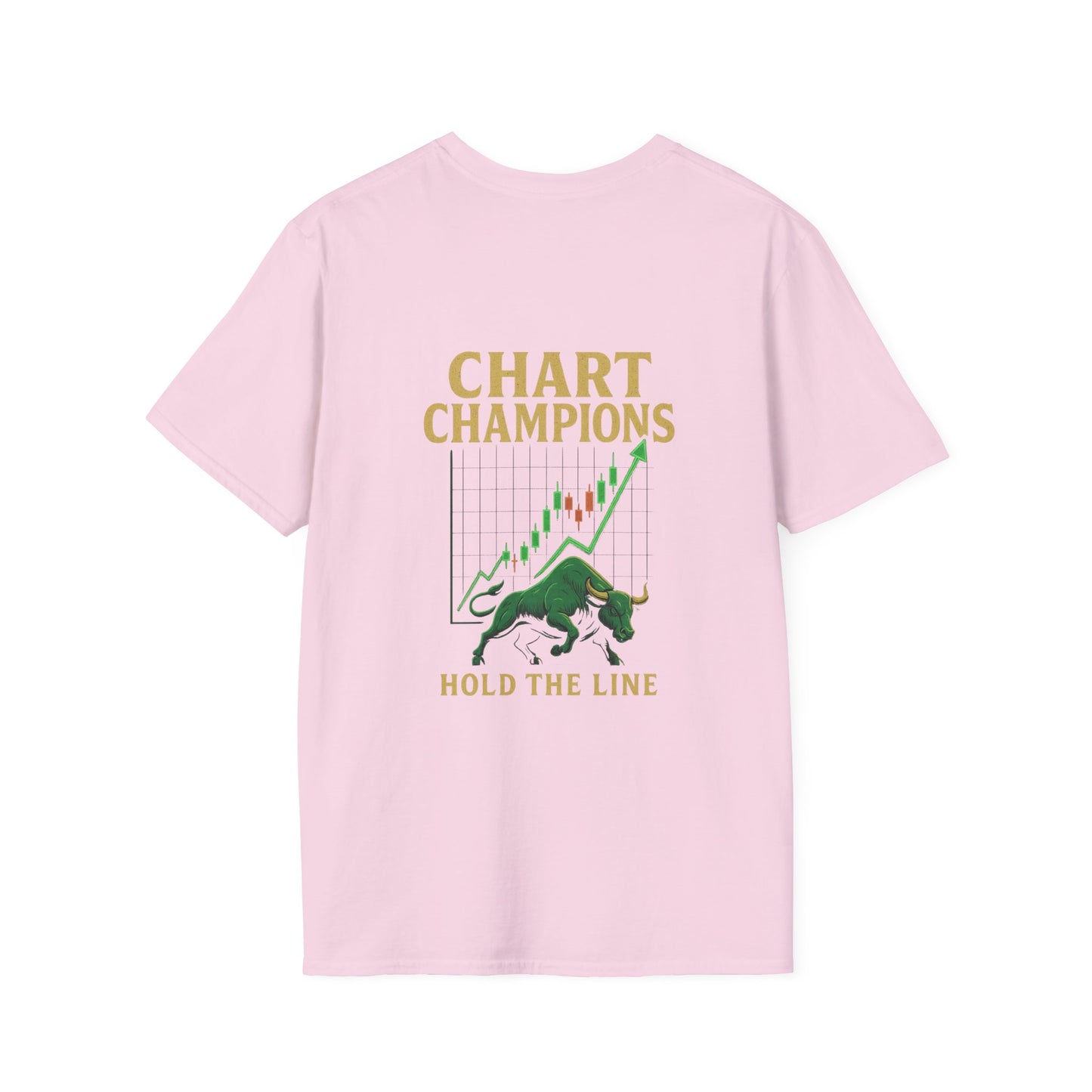 Chart Champions T-Shirt (front logo + back design) – Investor Apparel