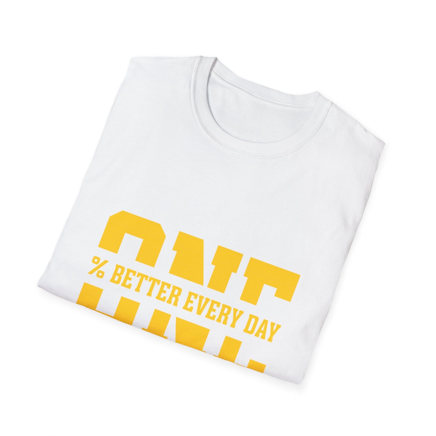 1% Better Every Day Tee (front design) – Discipline Club Shirt