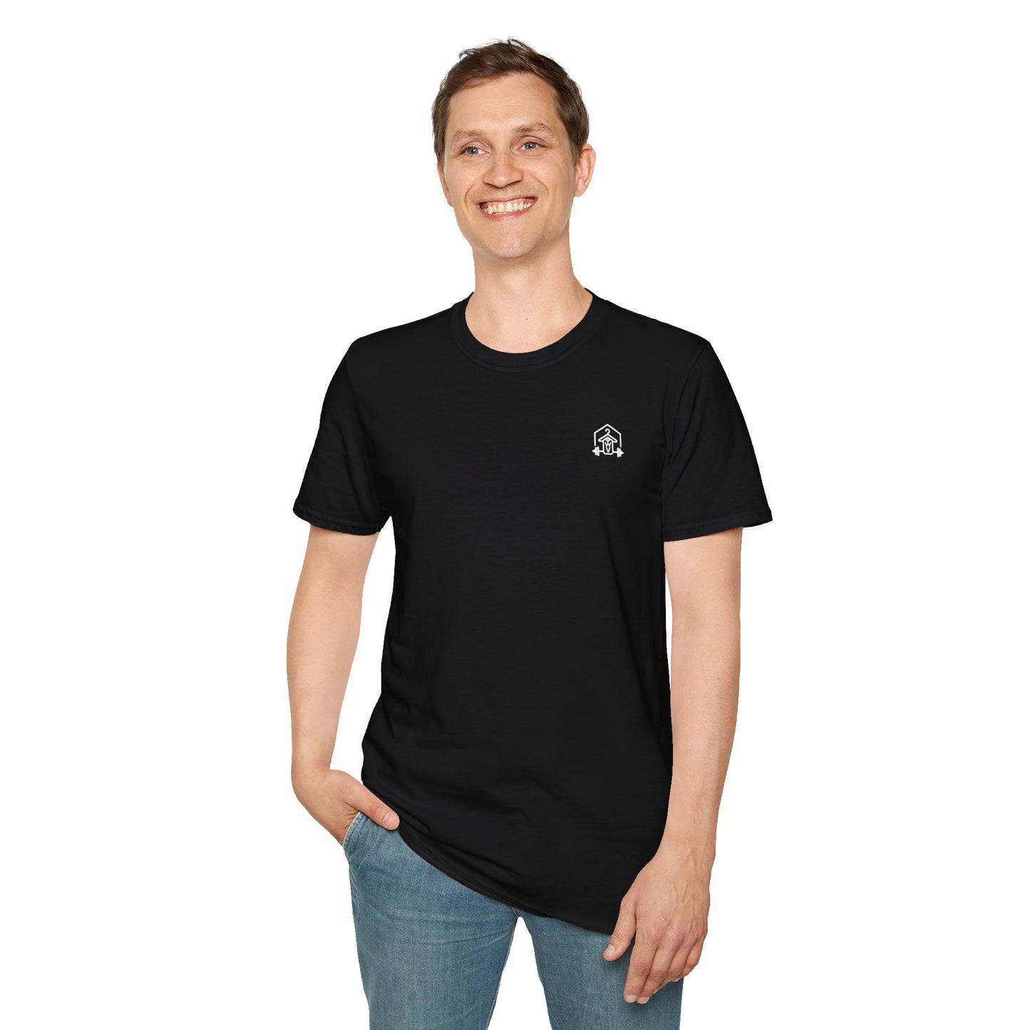 Alpha Grind T-Shirt (front logo + back design) – Gym Apparel