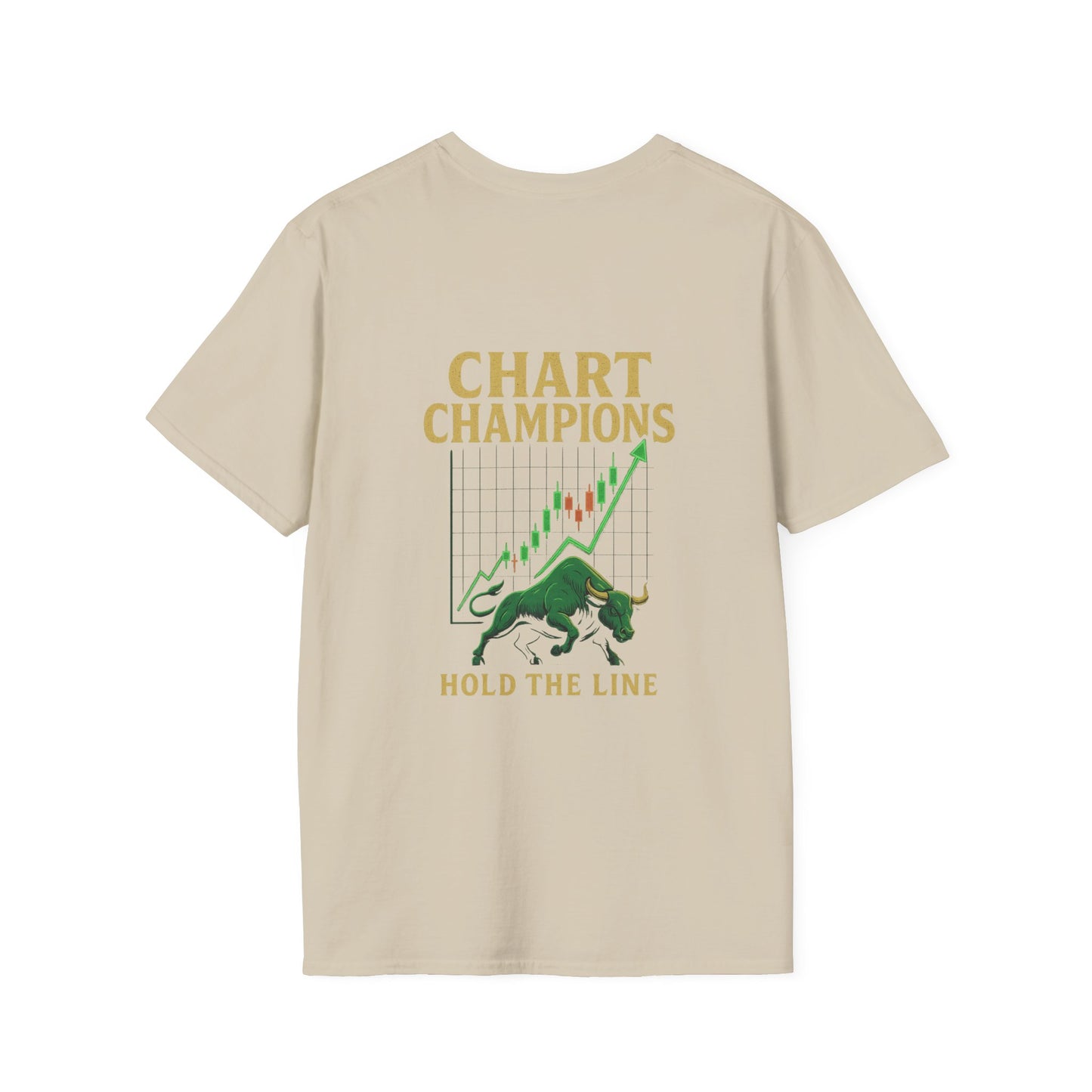 Chart Champions T-Shirt (front logo + back design) – Investor Apparel