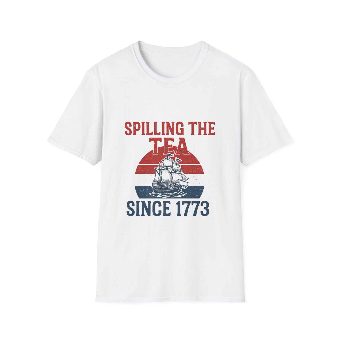Spillin’ the Tea Since 1773 Tee (front design) – American Pride Shirt