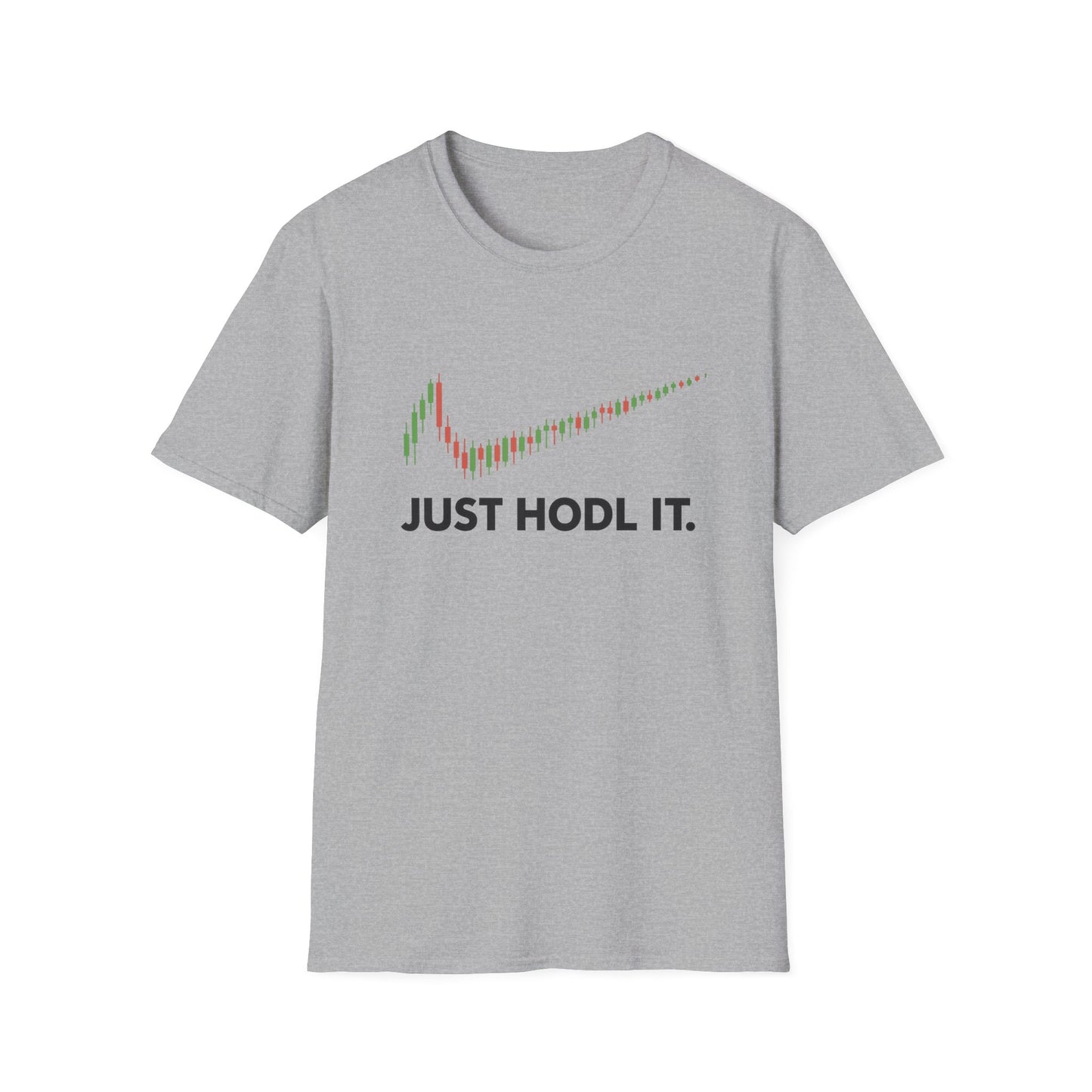 Just HODL It Tee (front design) – Crypto Vault Shirt
