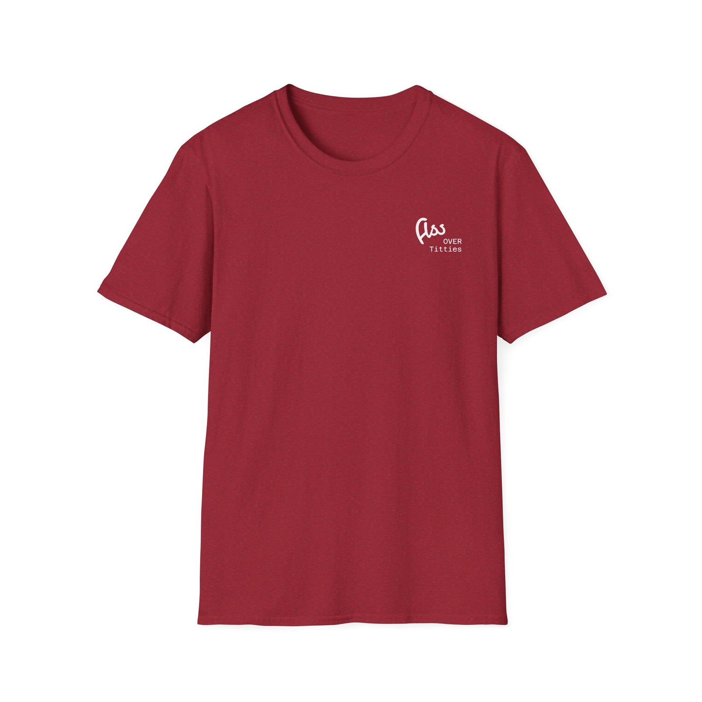 Ass Over Titties T-Shirt (front design) - Meme Apparel