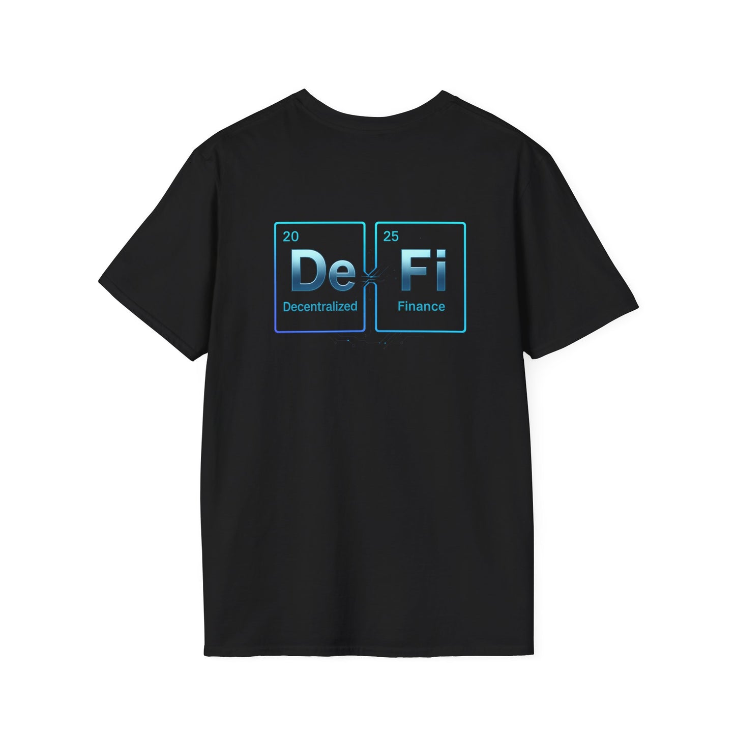 Decentralized Finance Tee (front logo + back design) – Crypto Vault Shirt