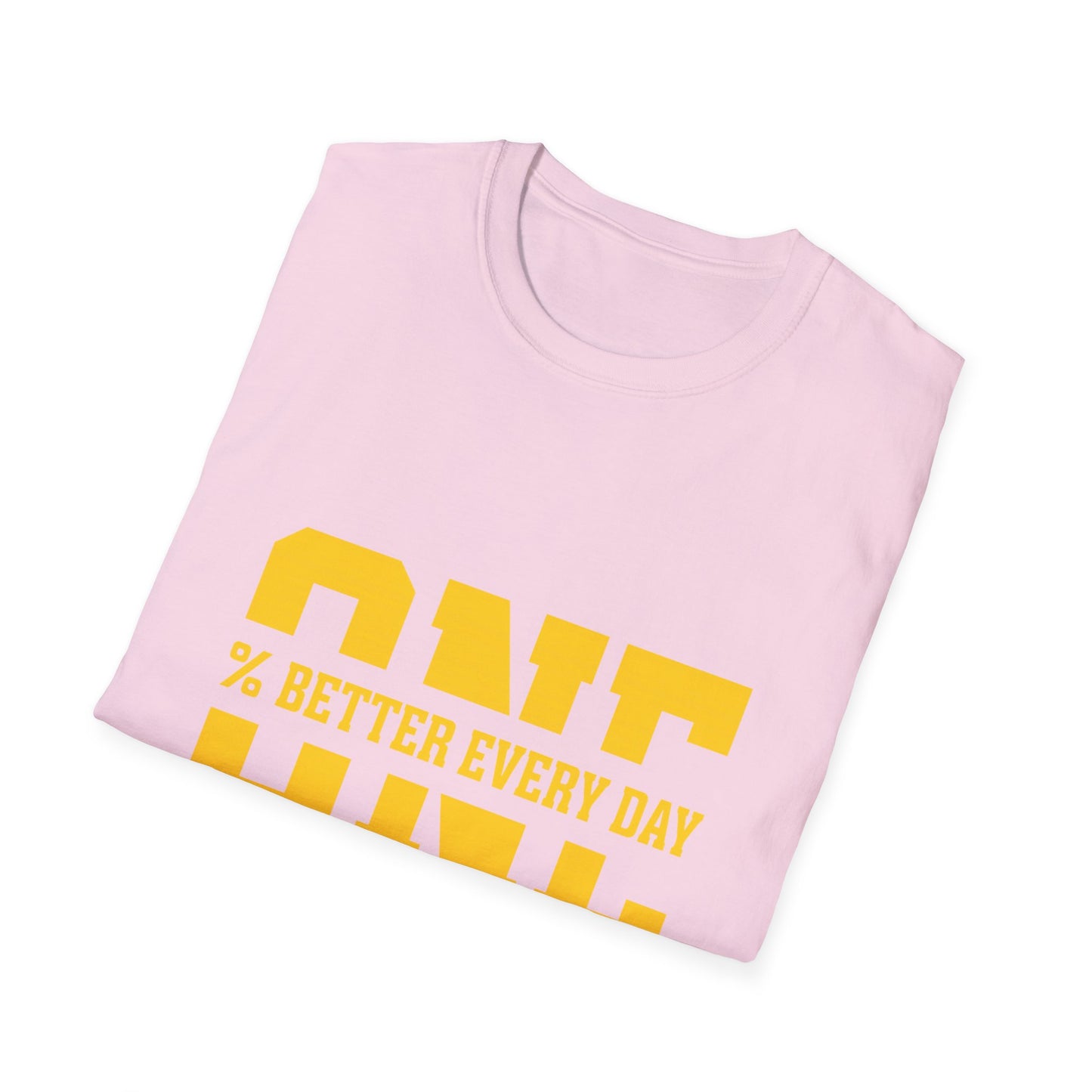 1% Better Every Day Tee (front design) – Discipline Club Shirt