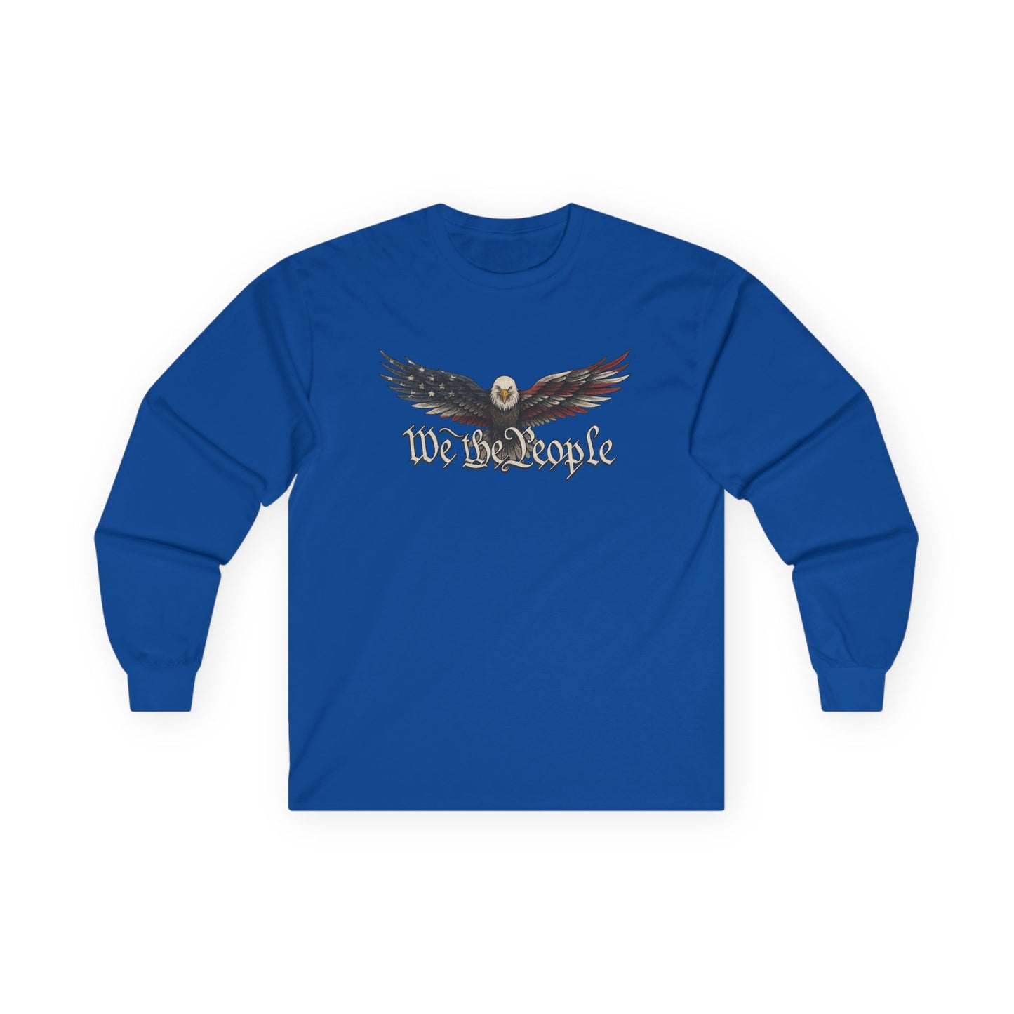 We the People Long Sleeve Tee (front design) – American Pride Shirt