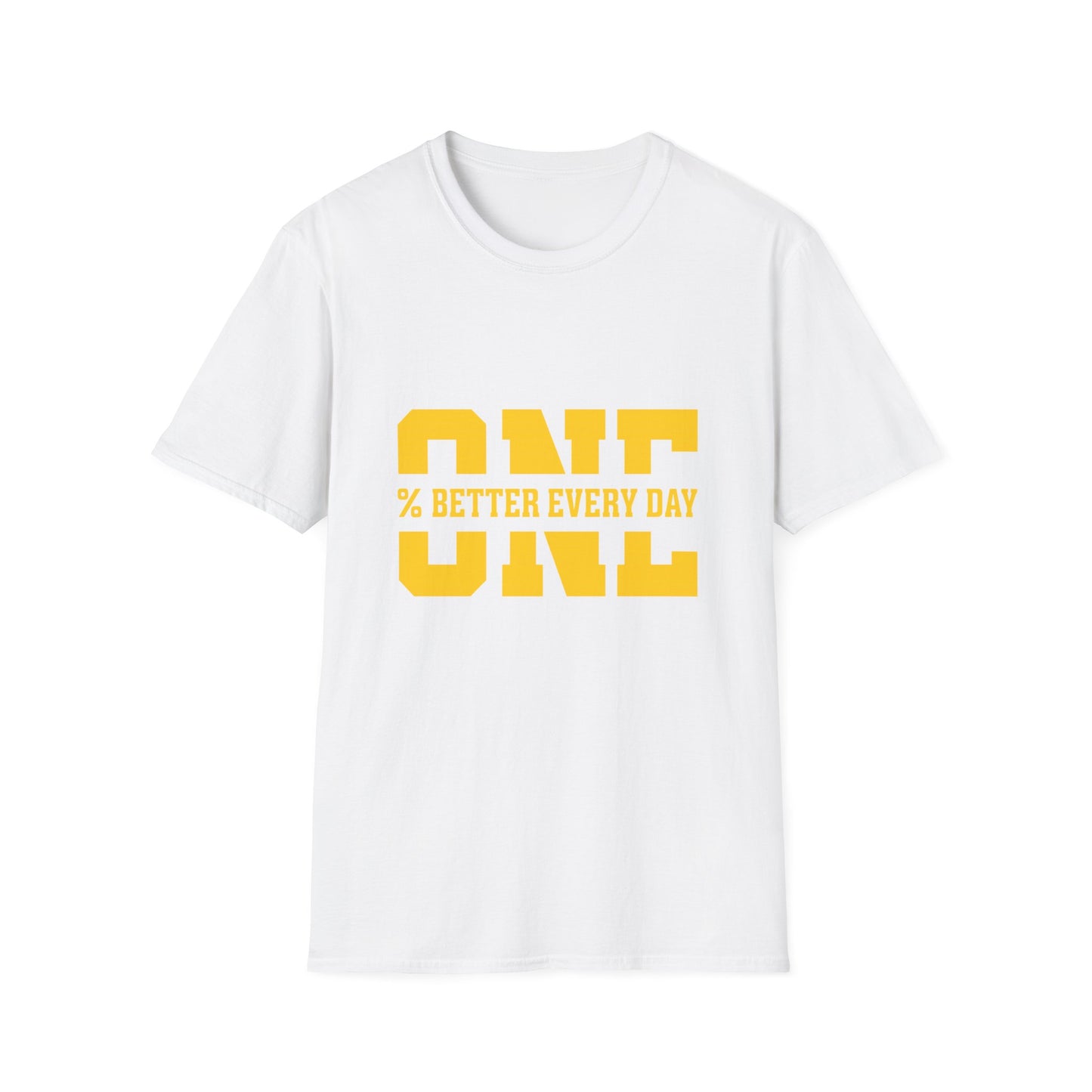 1% Better Every Day Tee (front design) – Discipline Club Shirt