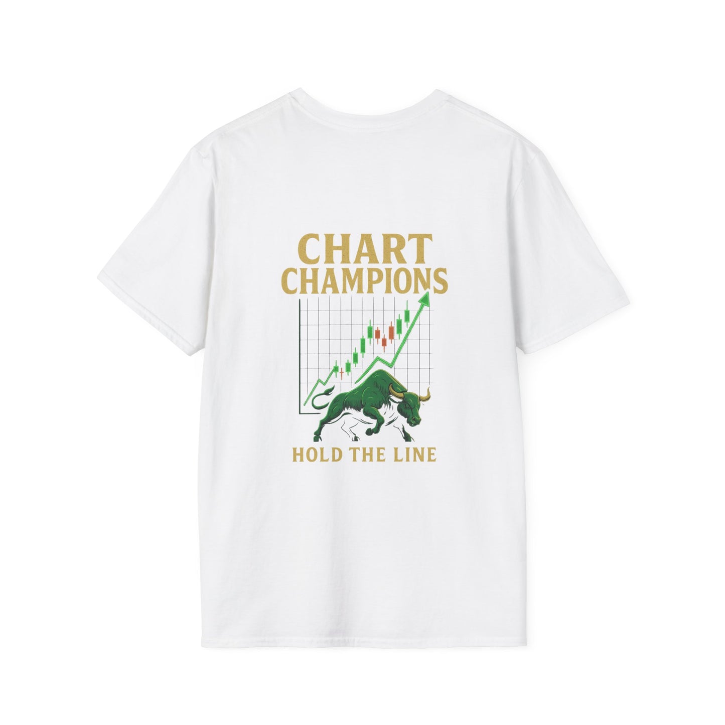 Chart Champions T-Shirt (front logo + back design) – Investor Apparel