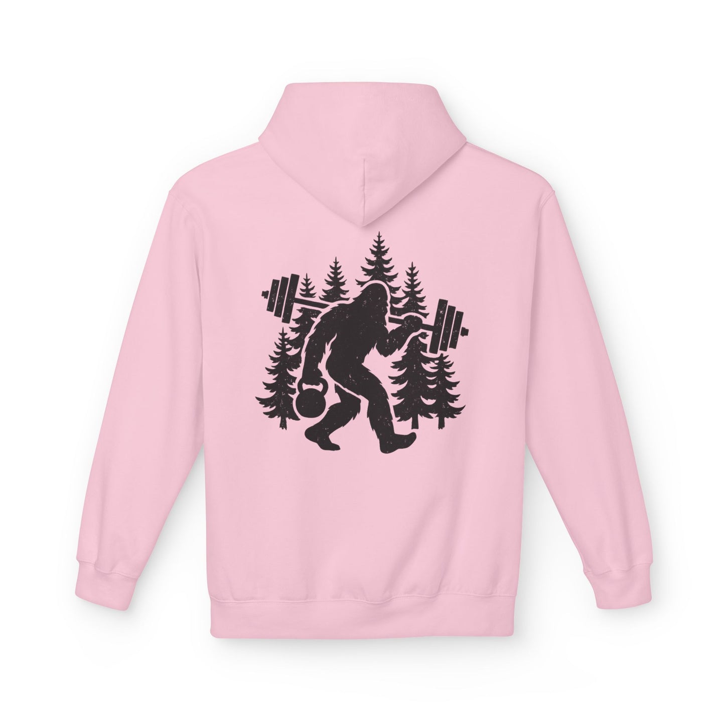 Bigfoot Gains Hoodie (front logo + back design) – Discipline Club Pullover