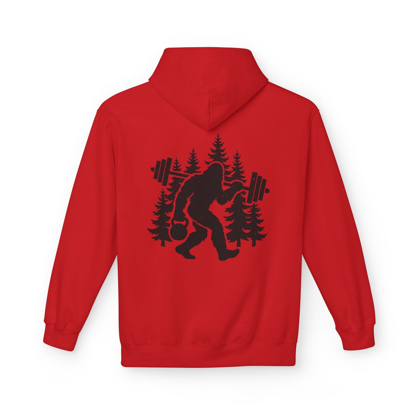 Bigfoot Gains Hoodie (front logo + back design) – Discipline Club Pullover