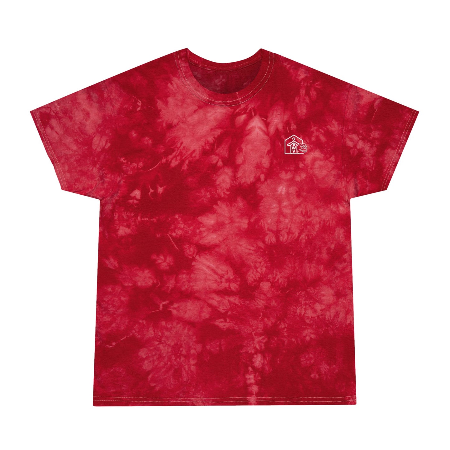 Vision Creativity Passion Tie-Dye Tee (front logo + back design) – Meme Culture Shirt