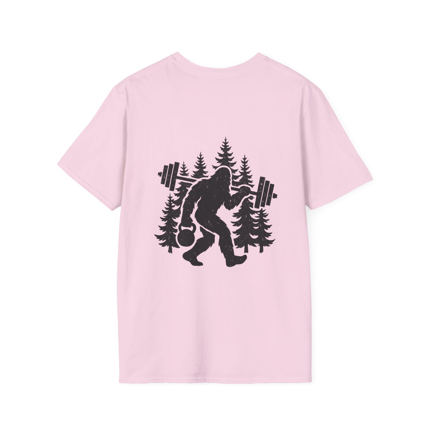 Bigfoot Gains Tee (front logo + back design) – Discipline Club Shirt