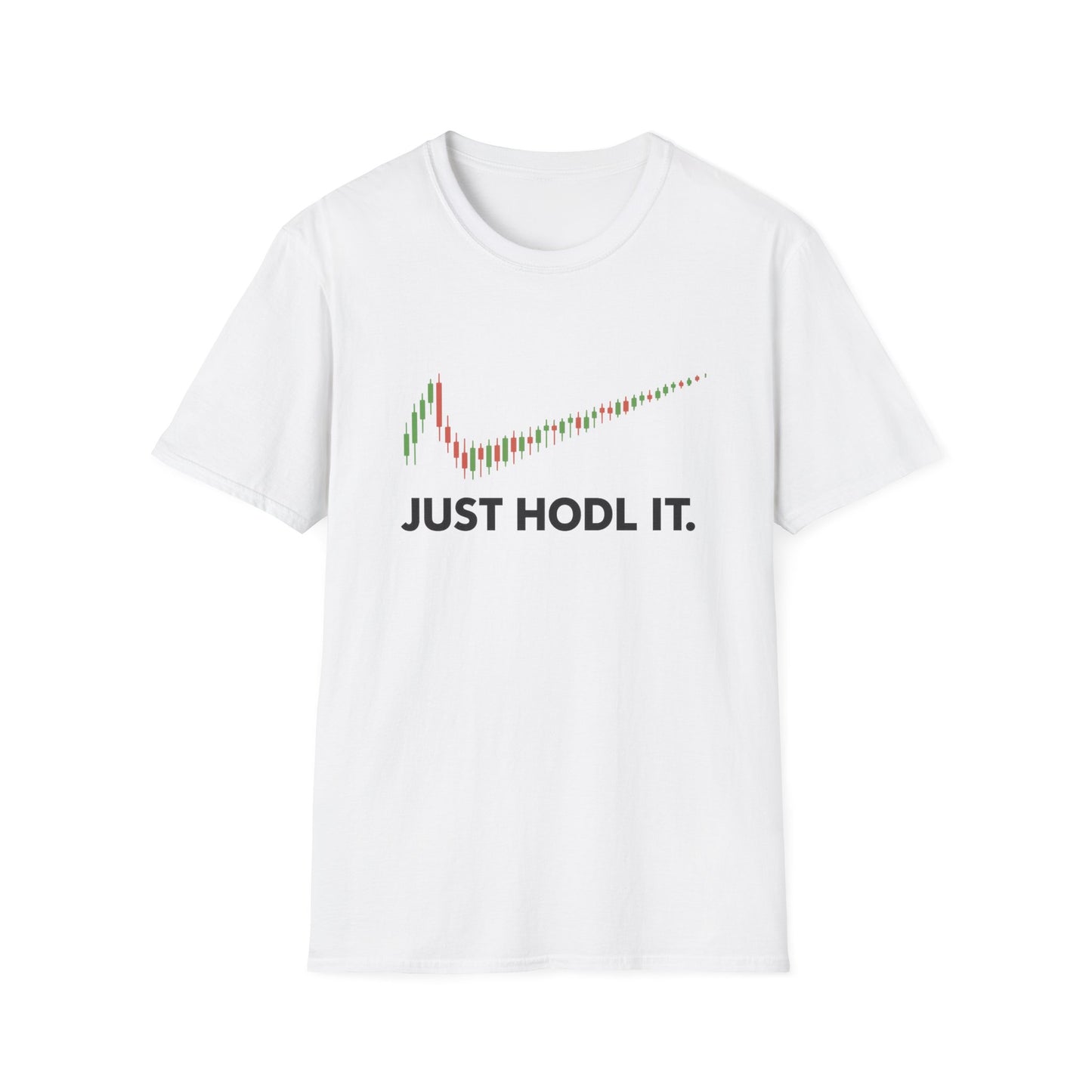 Just HODL It Tee (front design) – Crypto Vault Shirt