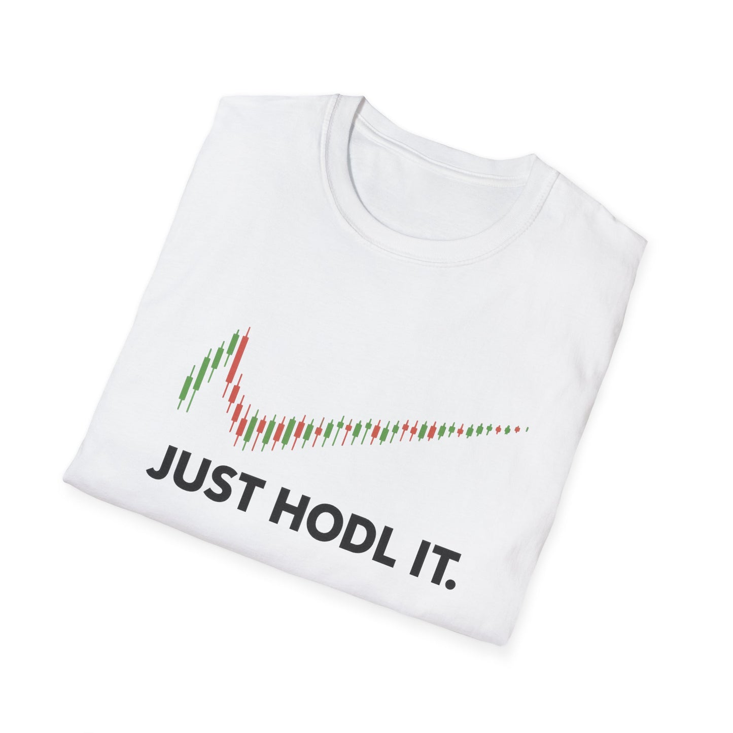 Just HODL It Tee (front design) – Crypto Vault Shirt
