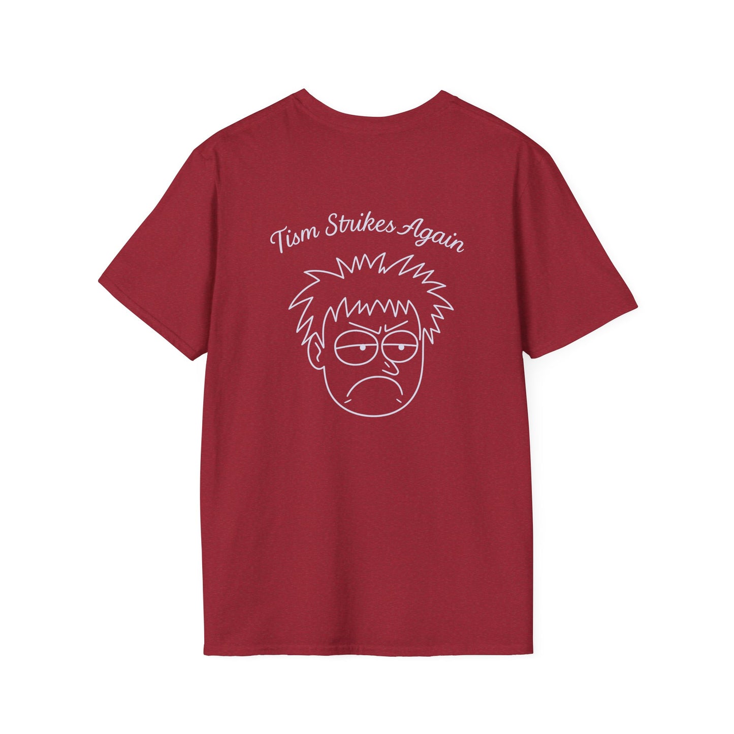 Tism Strikes Again T-Shirt (front logo + back design) - Meme Apparel