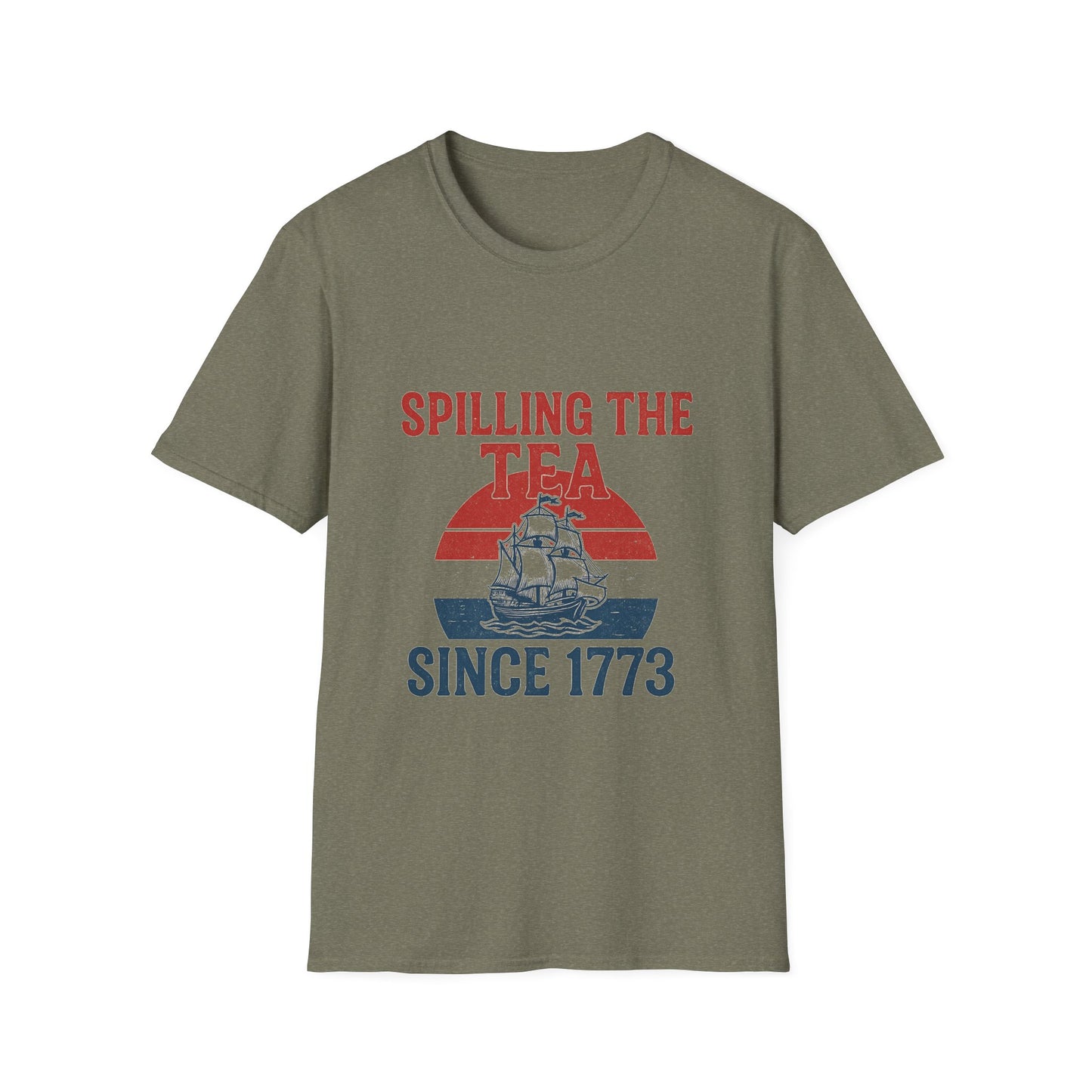Spillin’ the Tea Since 1773 Tee (front design) – American Pride Shirt