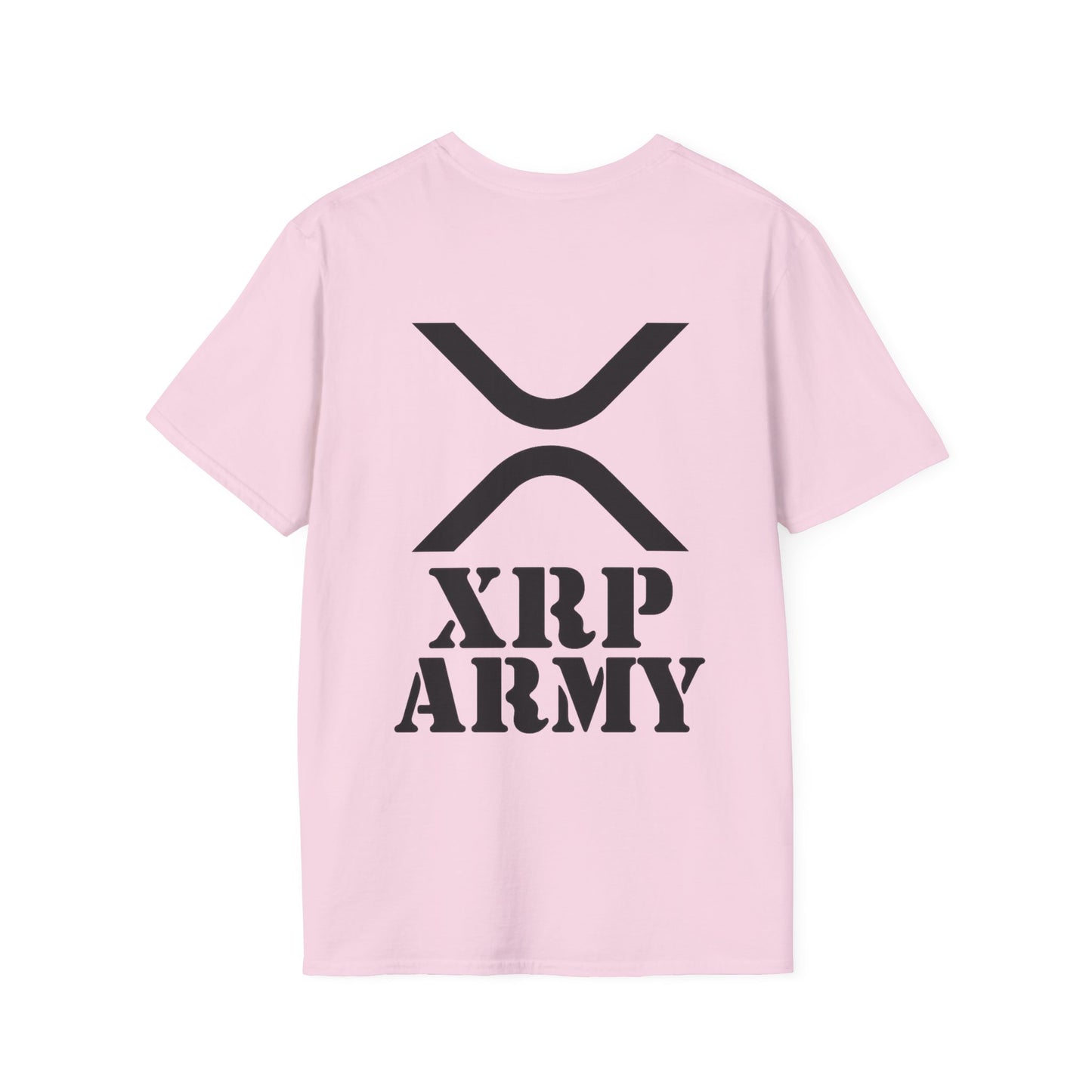 XRP Army Tee (front logo + back design) – Crypto Vault Shirt