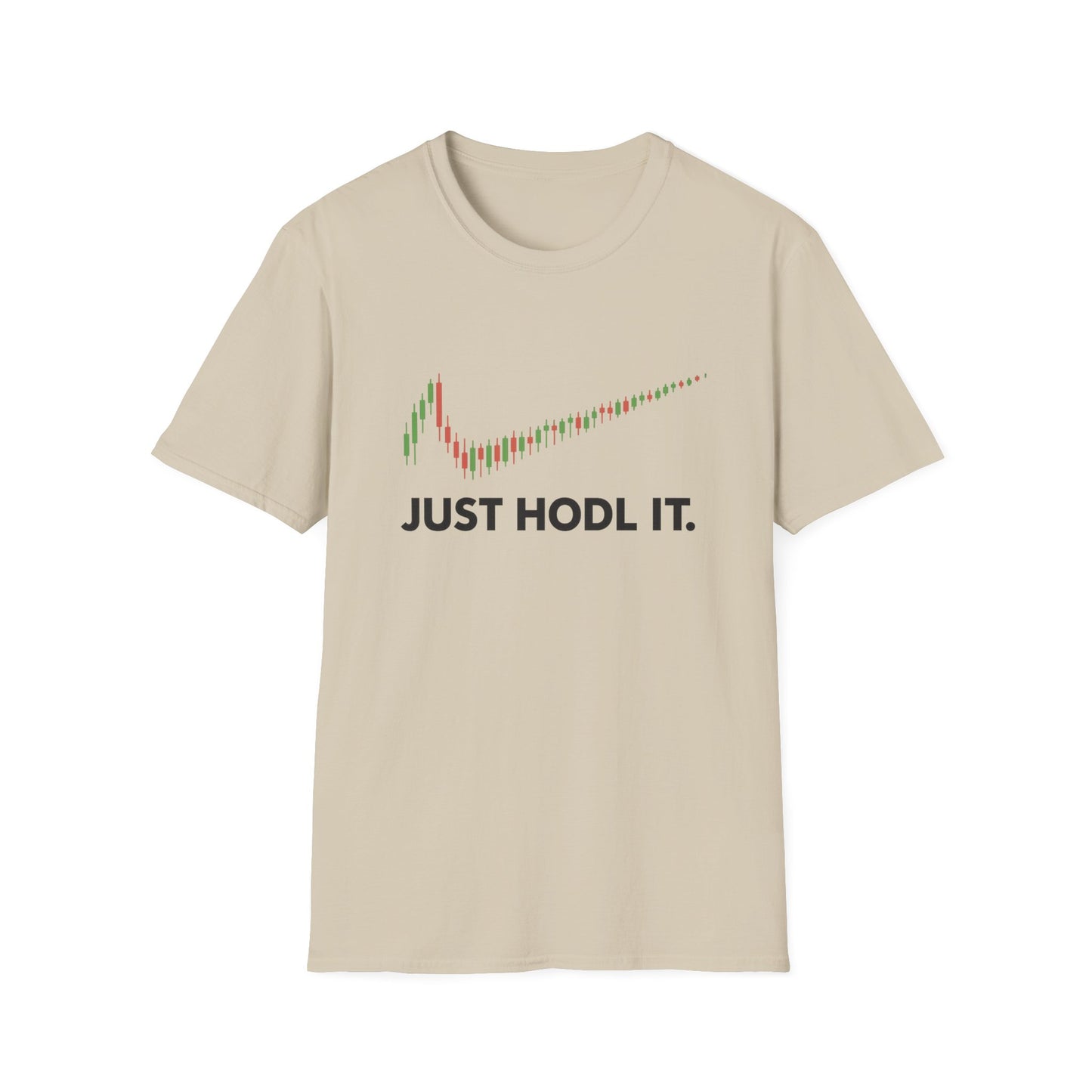 Just HODL It Tee (front design) – Crypto Vault Shirt