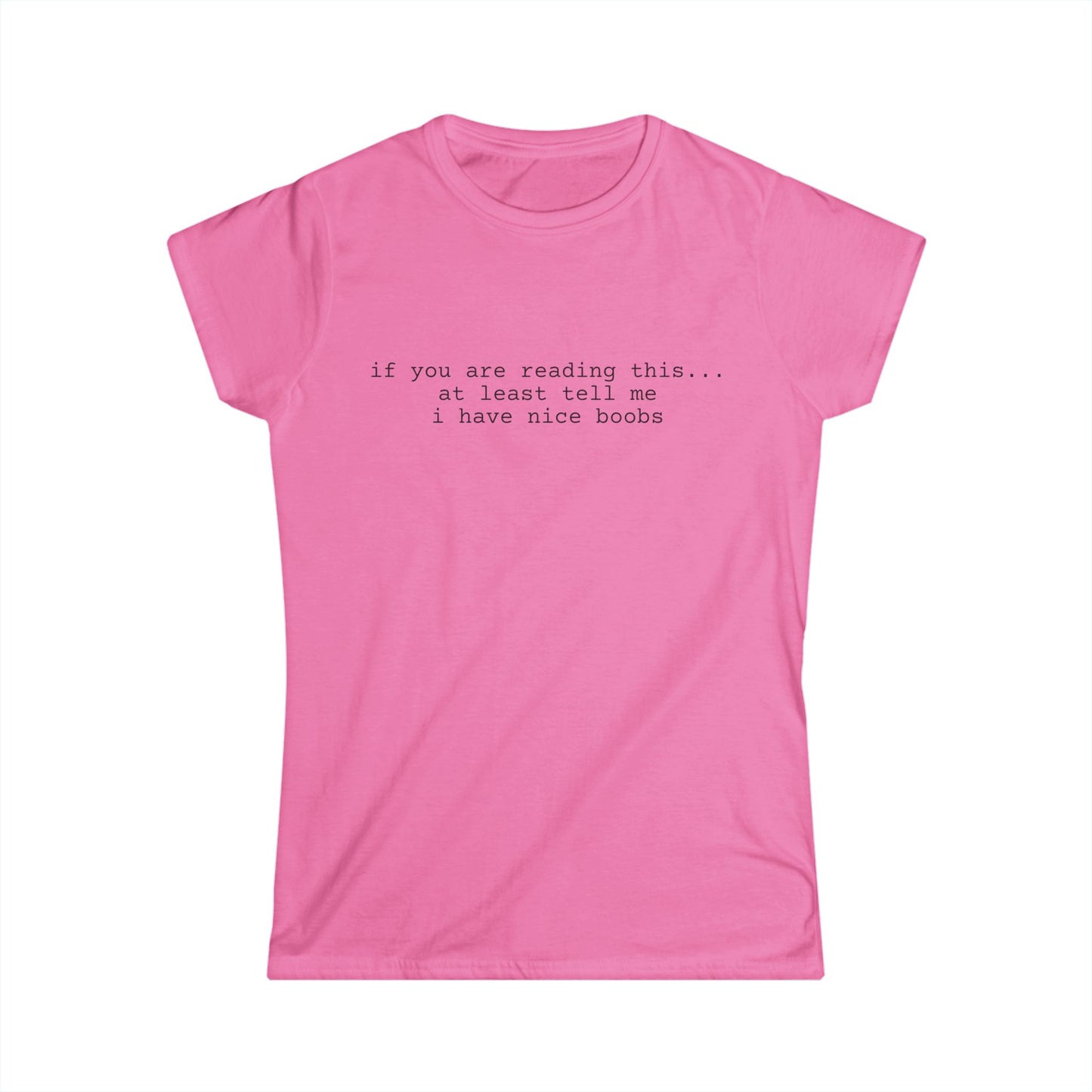 Nice Boobs Women's Tee (front design) – Meme Apparel