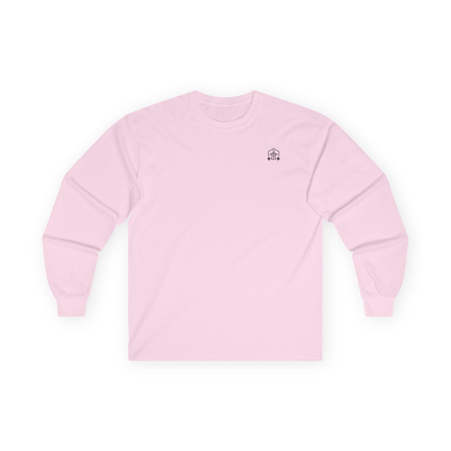 Barbell Baptism Long Sleeve (front logo + back design) – Gym Apparel