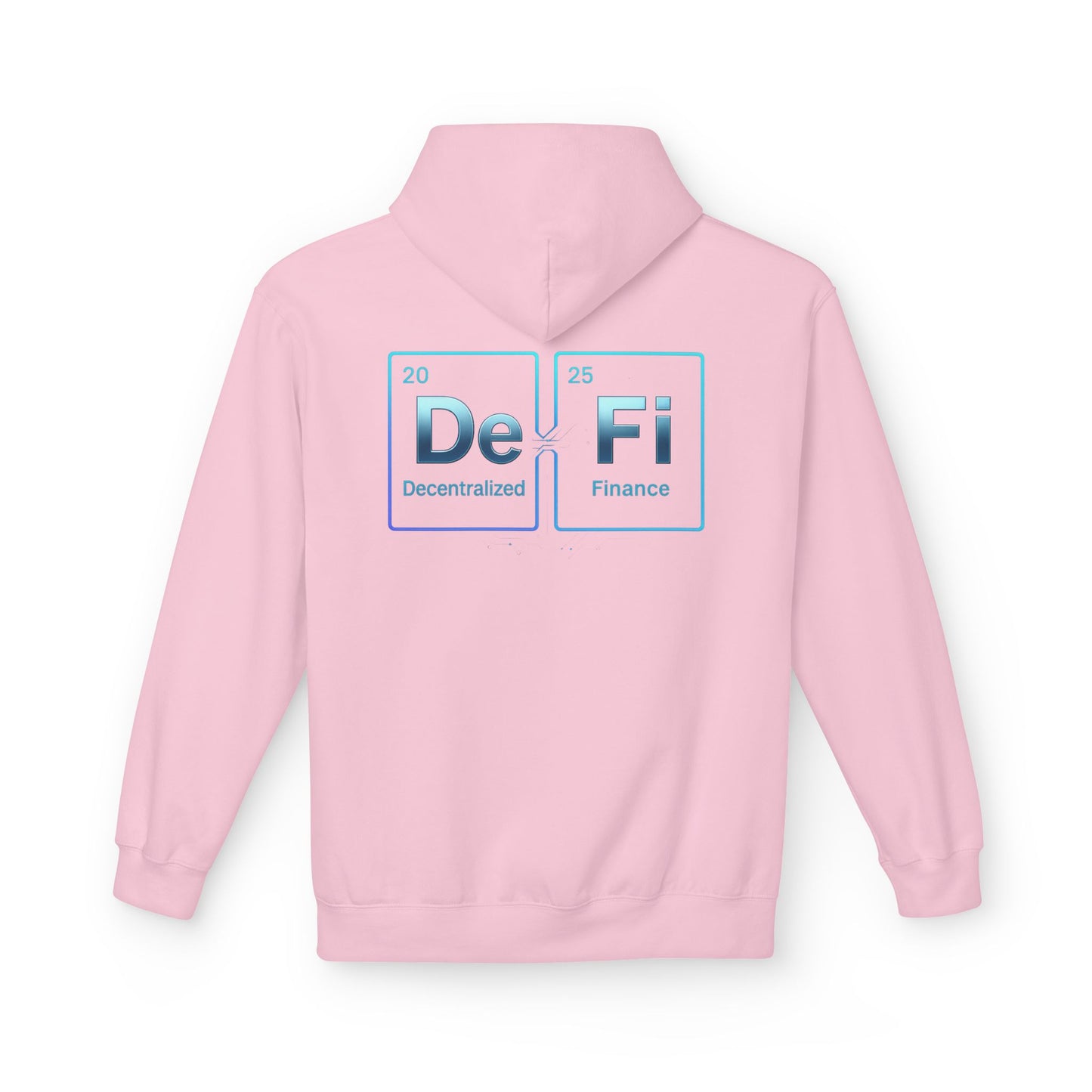 Decentralized Finance Hoodie (front logo + back design) – Crypto Vault Pullover